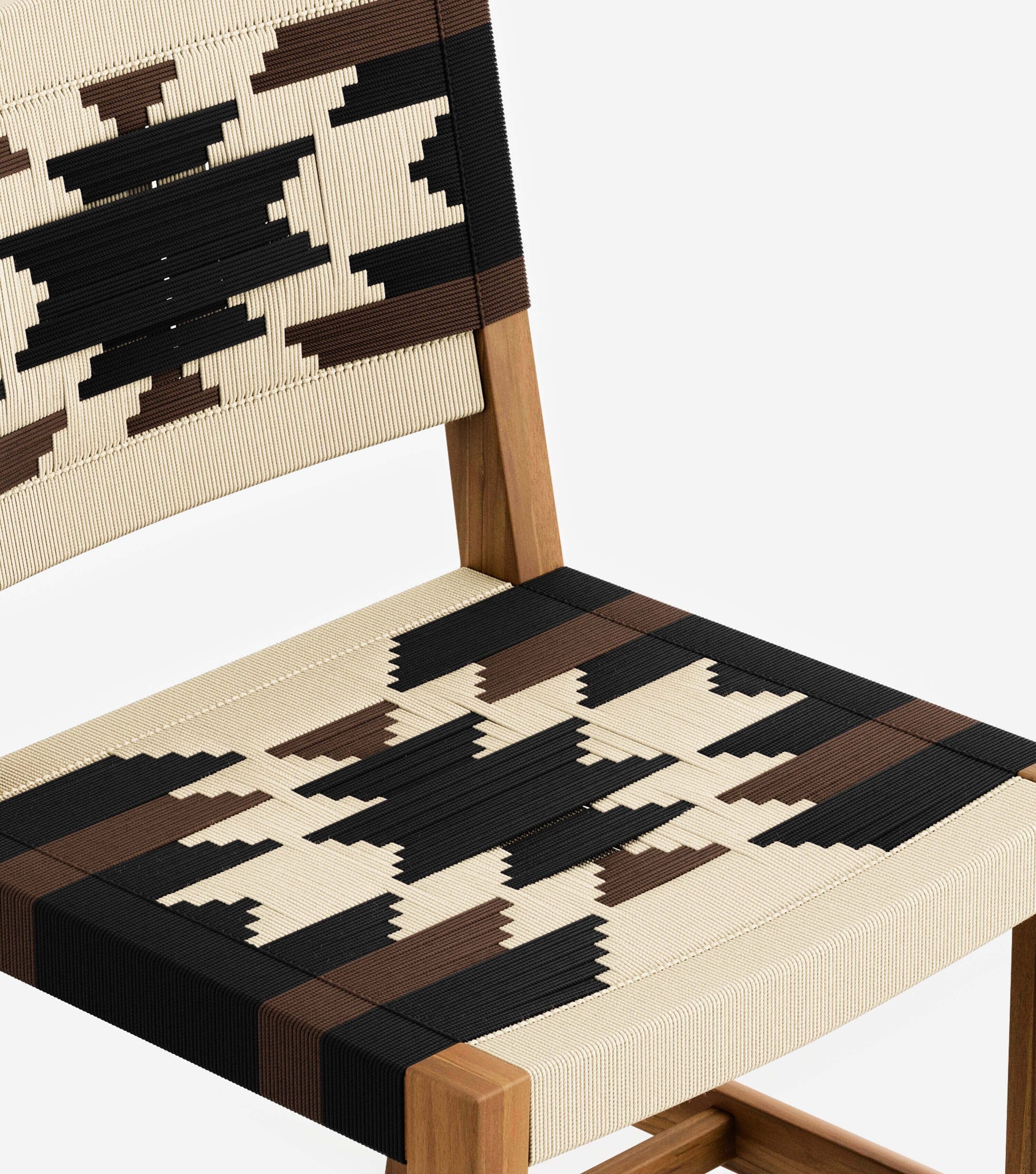 Sealed Teak / Atacama Pattern