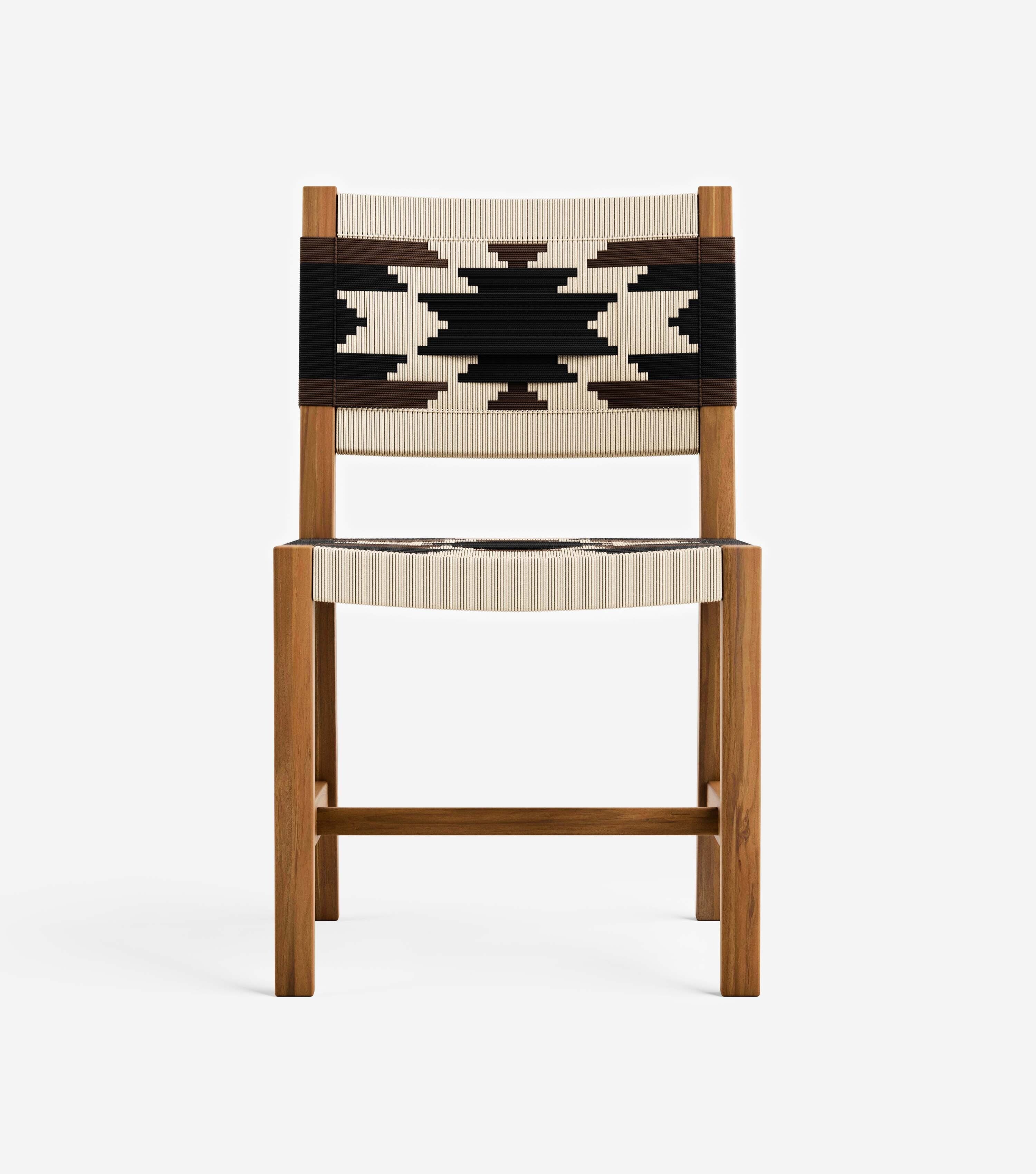 Sealed Teak / Atacama Pattern