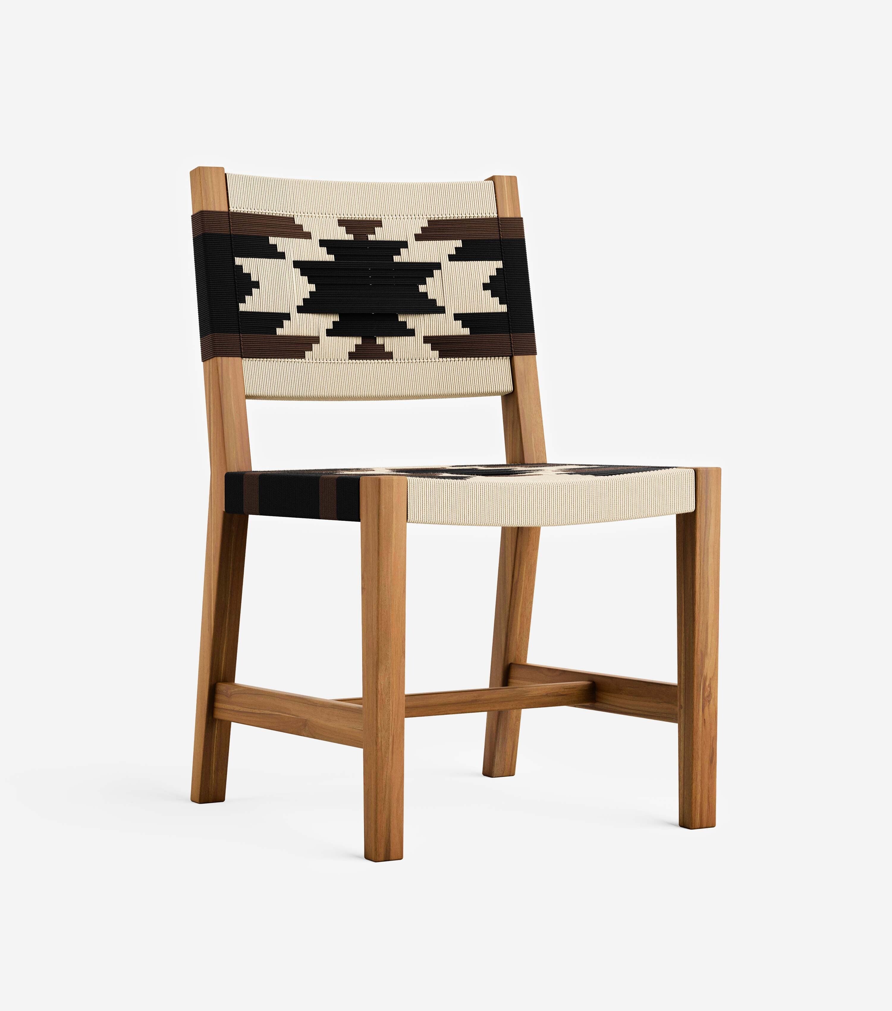 Sealed Teak / Atacama Pattern