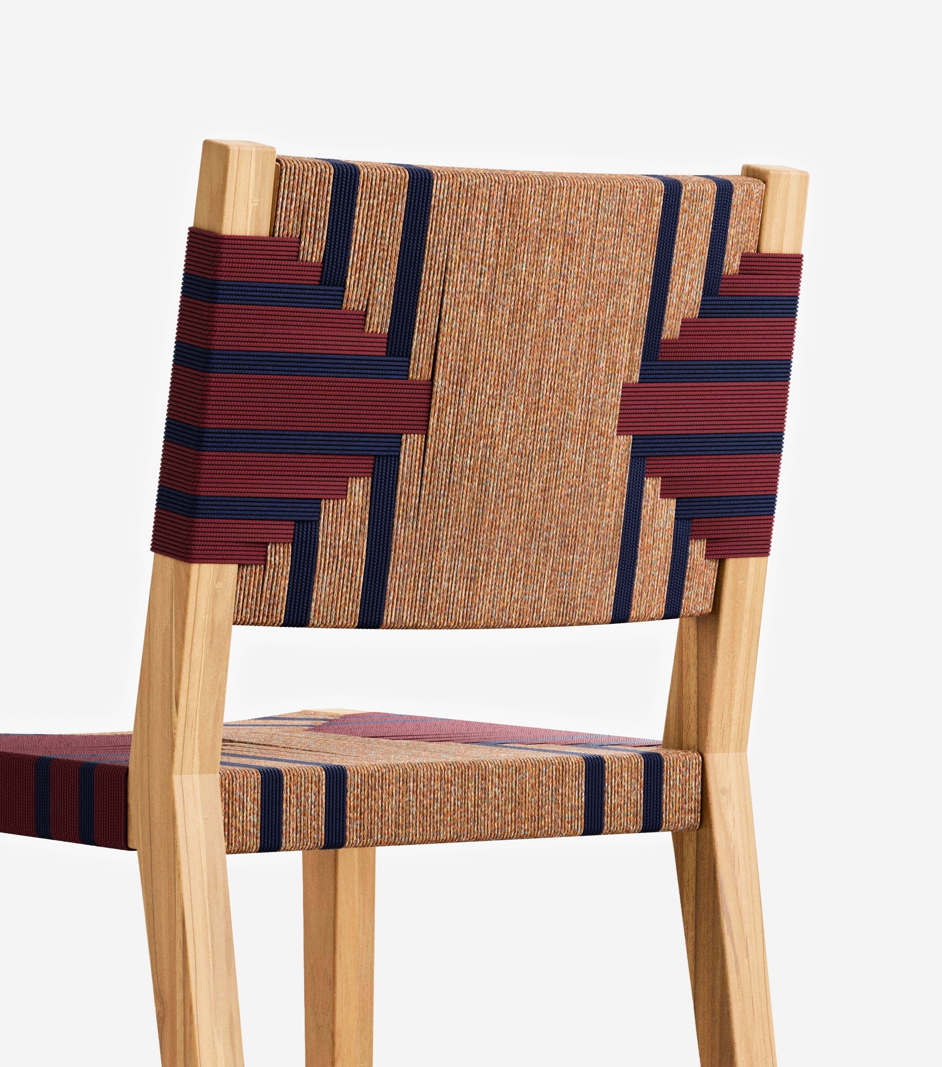 Natural Teak / Momotombo Pattern