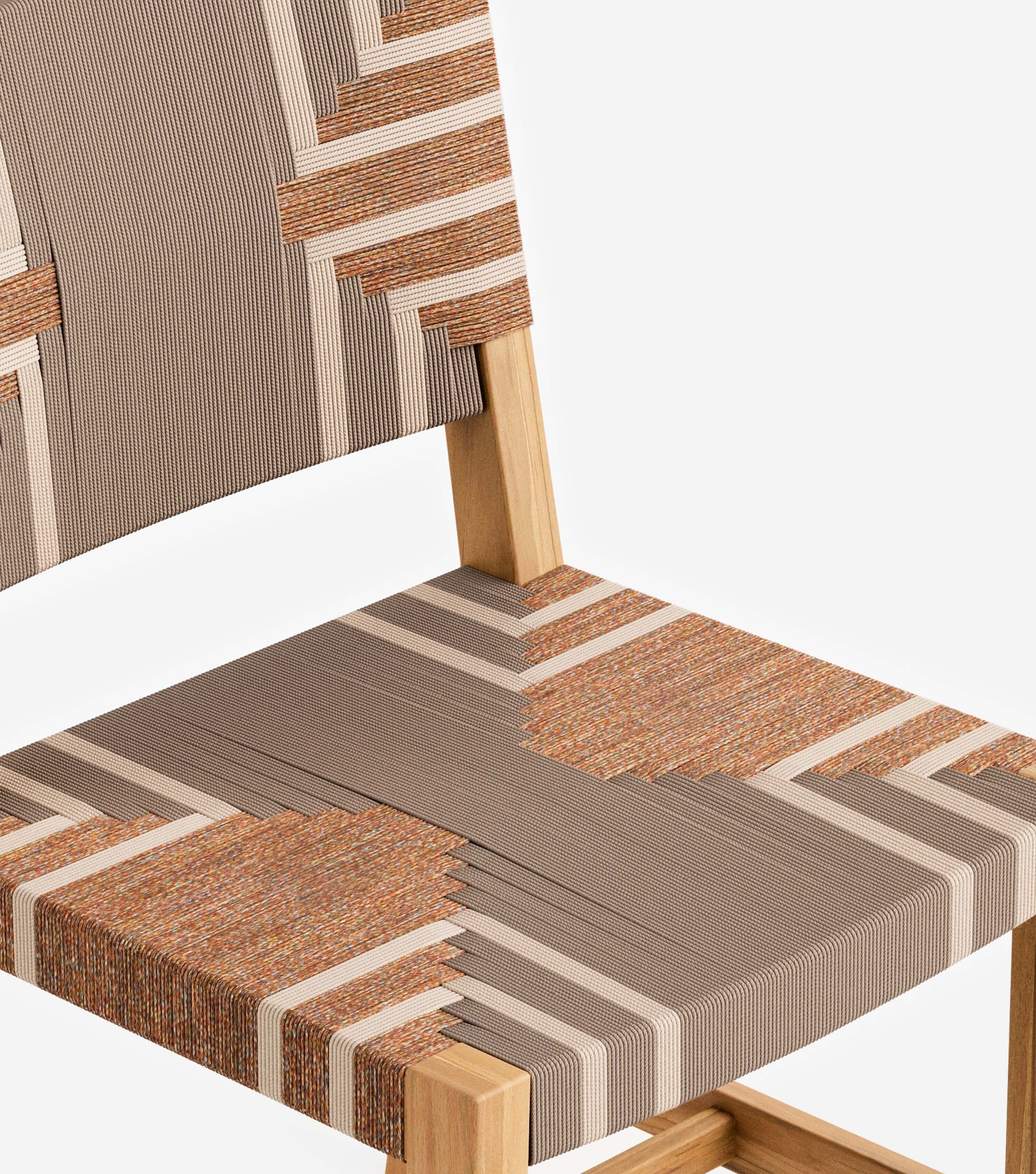 Natural Teak / Reynaga Pattern
