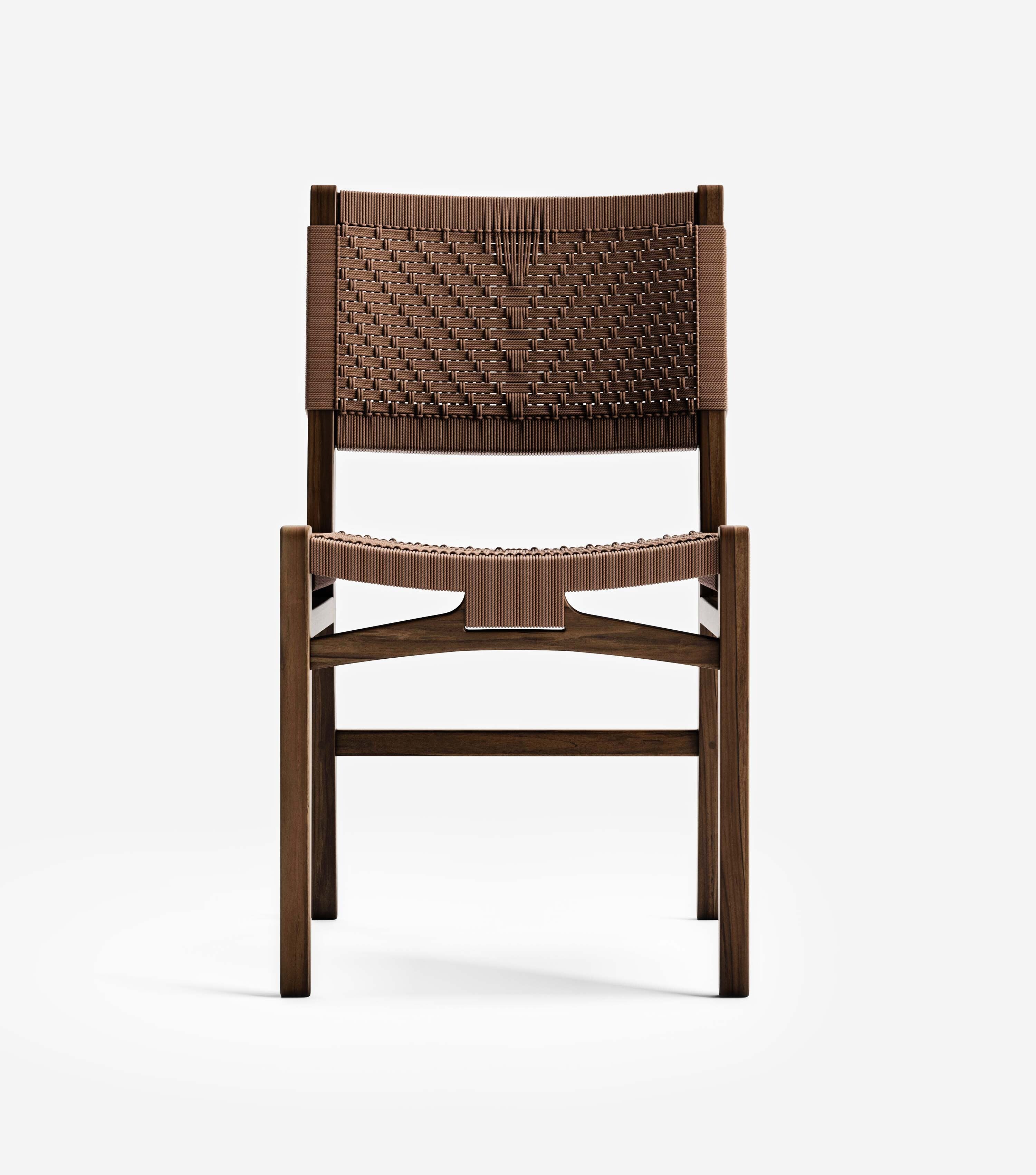 Coffee / Chocolate V Braided Cord