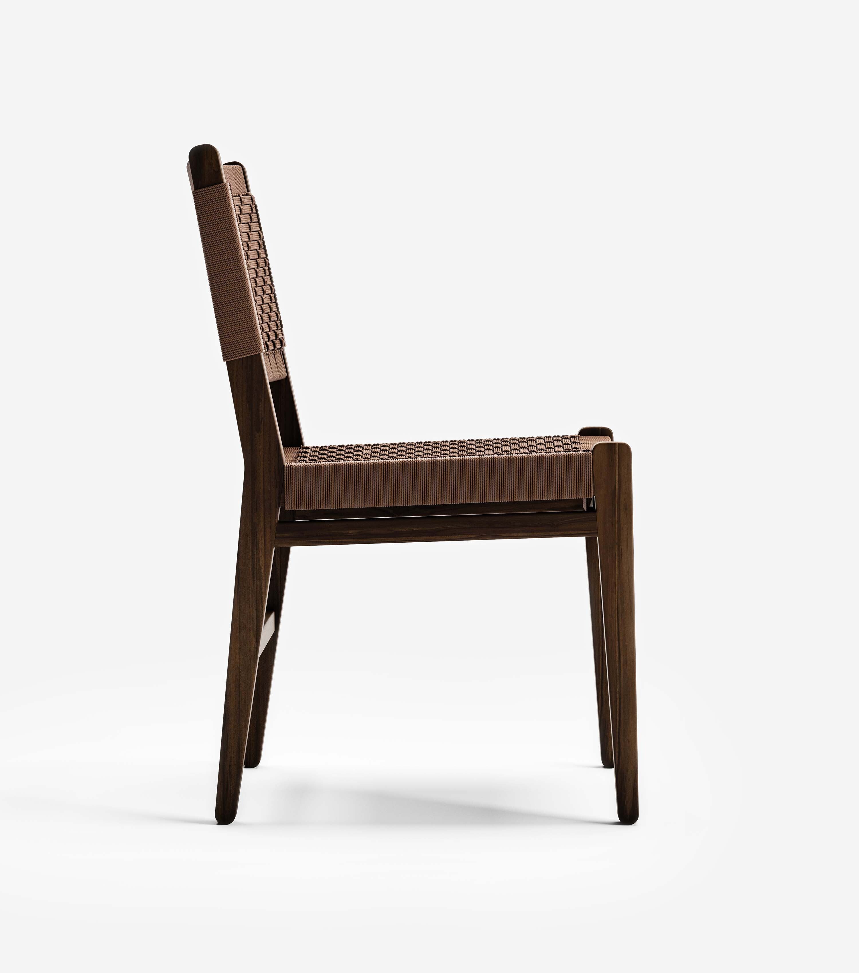 Coffee / Chocolate V Braided Cord