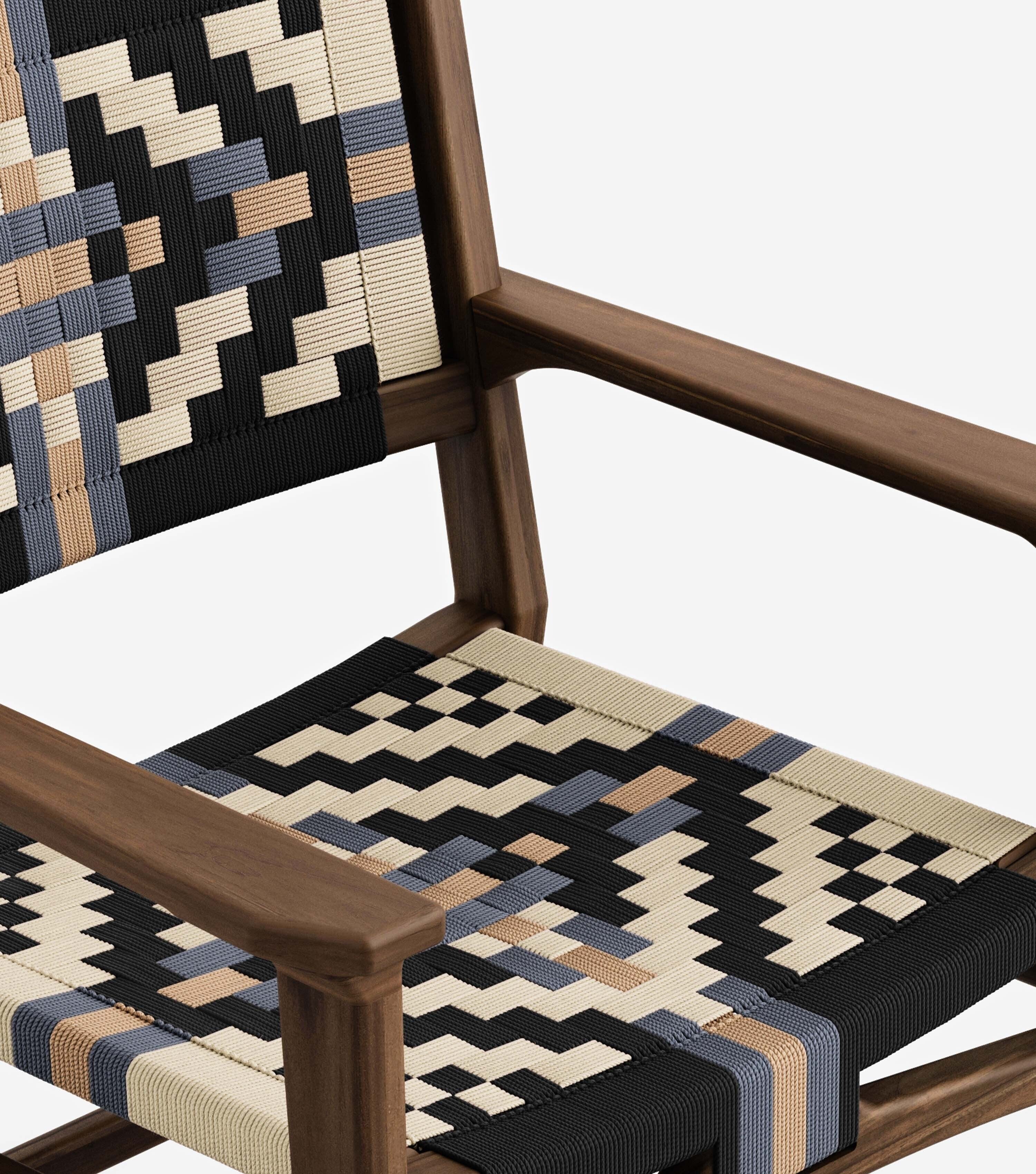 Coffee Teak / Colonial Pattern