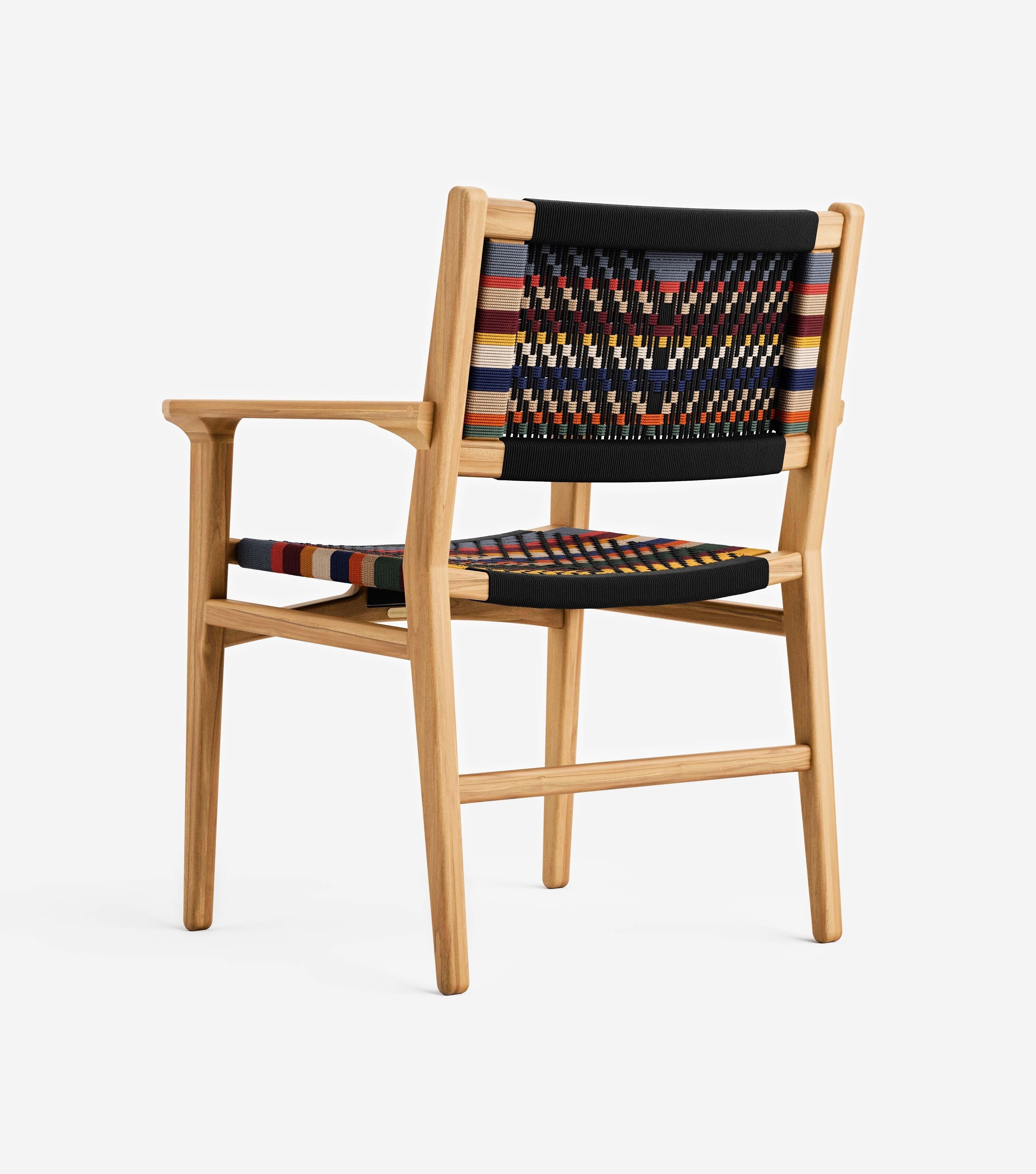 Natural Teak / San Geronimo Pattern
