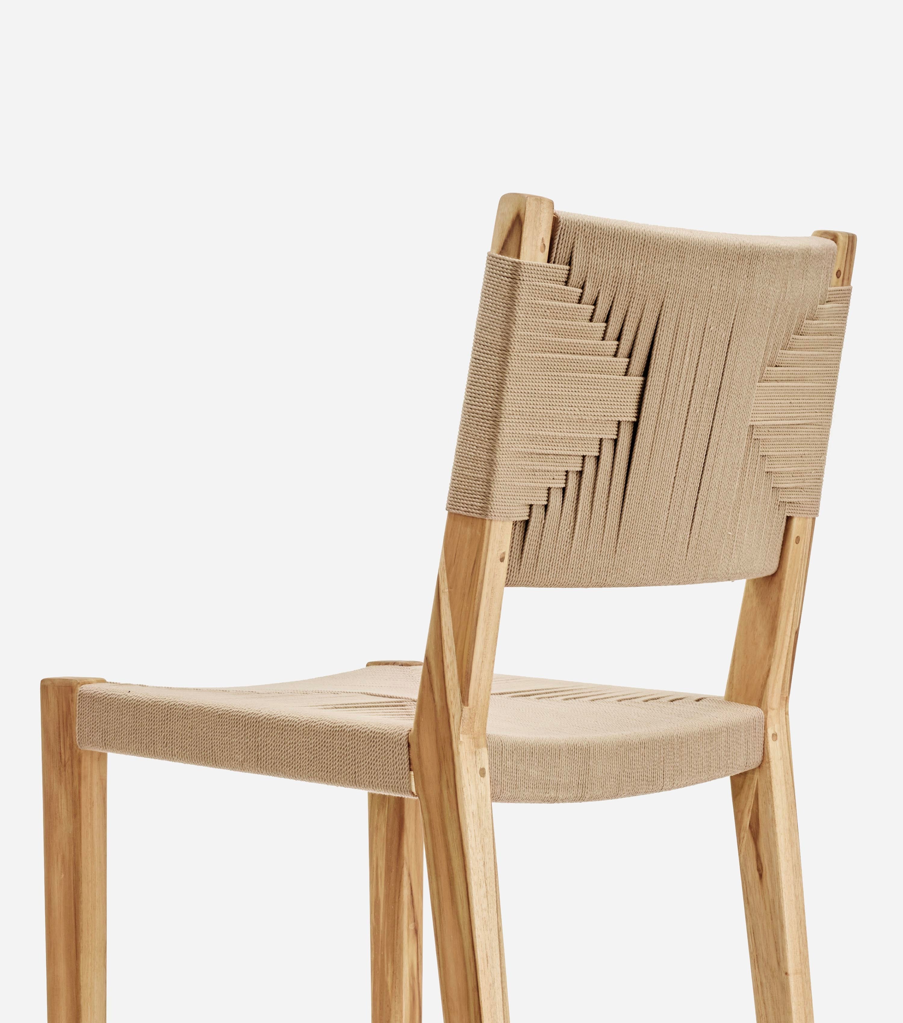 Natural / Khaki Cross Braided Cord / Bar