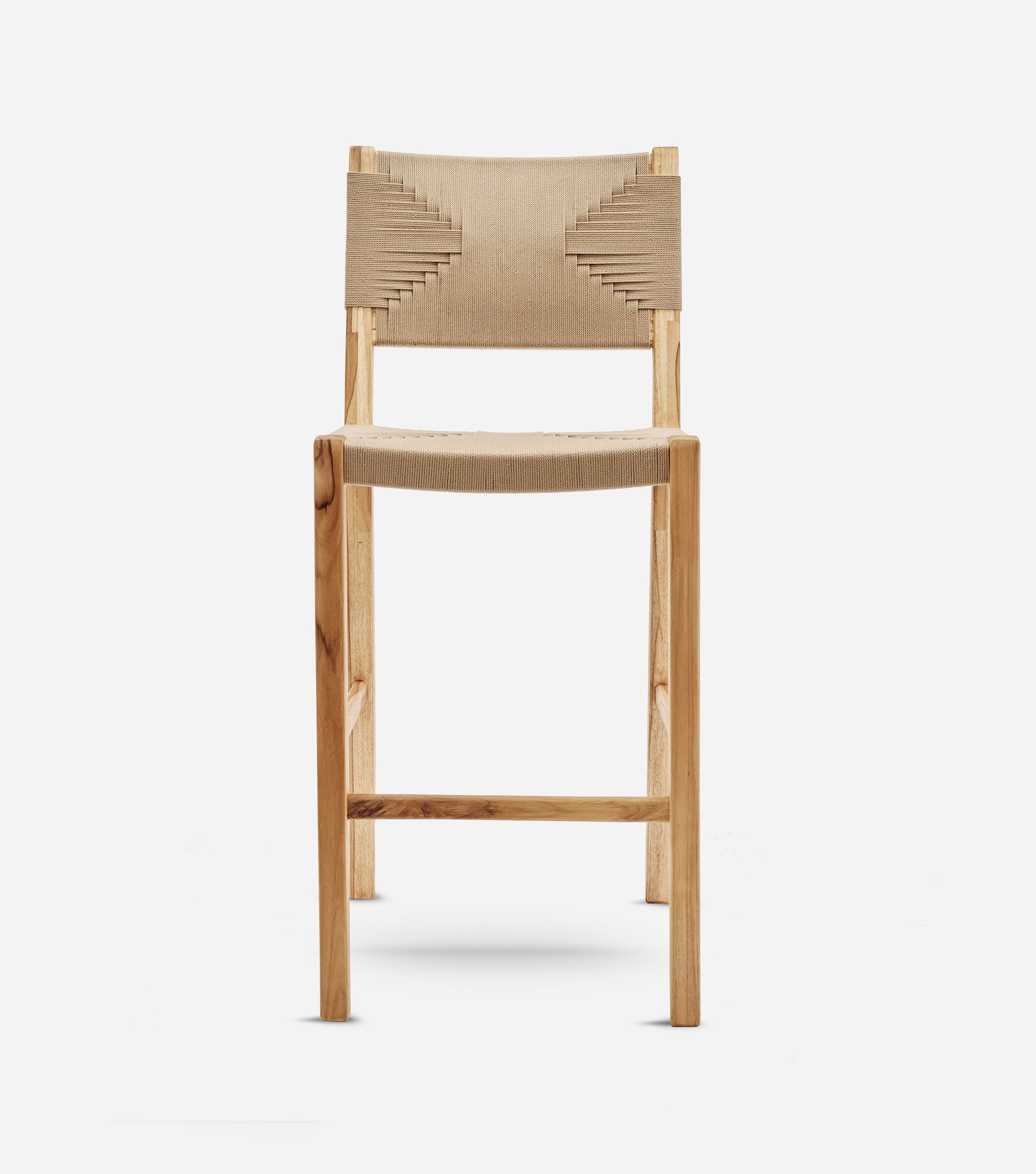 Natural / Khaki Cross Braided Cord / Bar