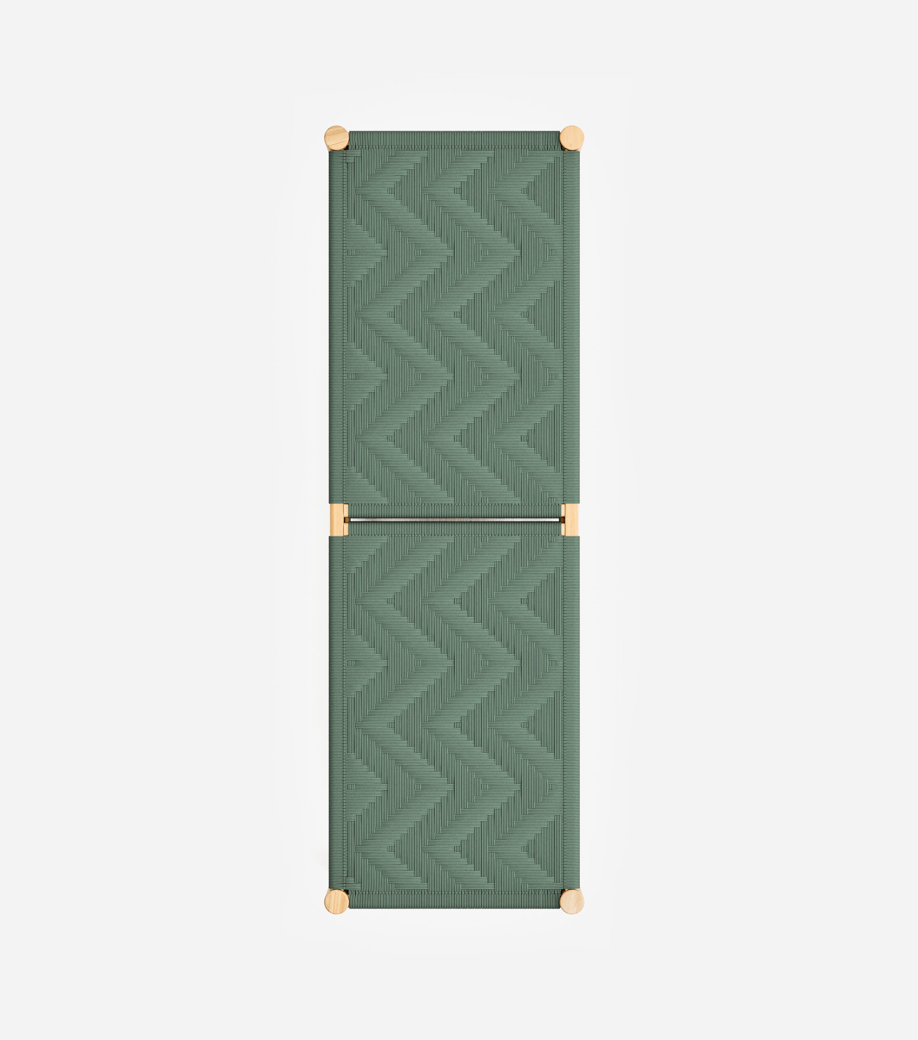 Natural / Basil Chevron Cord / Medium