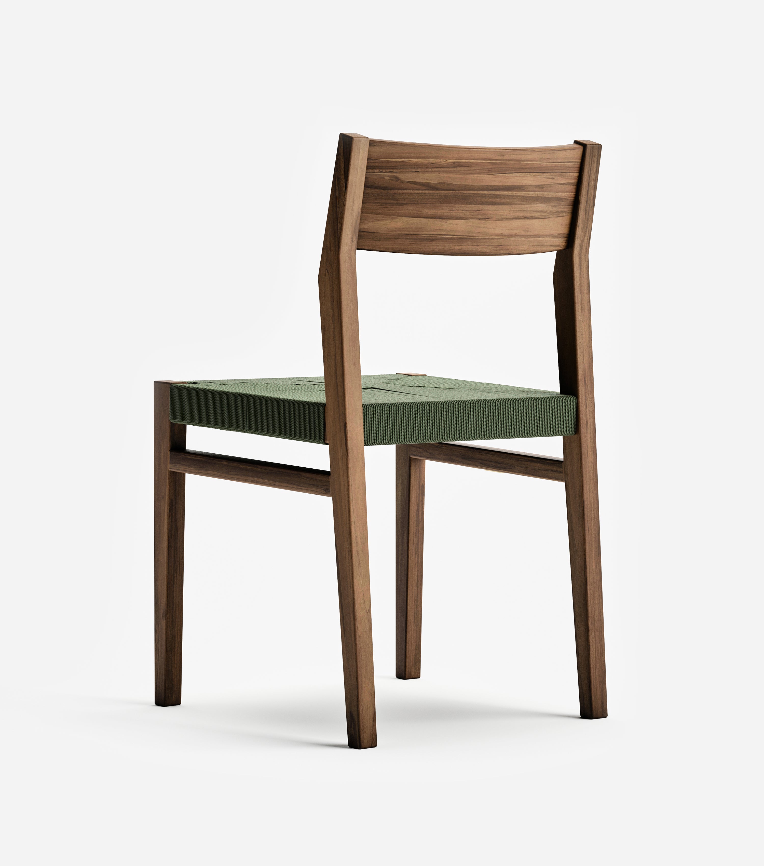 Coffee / Olive Cross Braided Cord