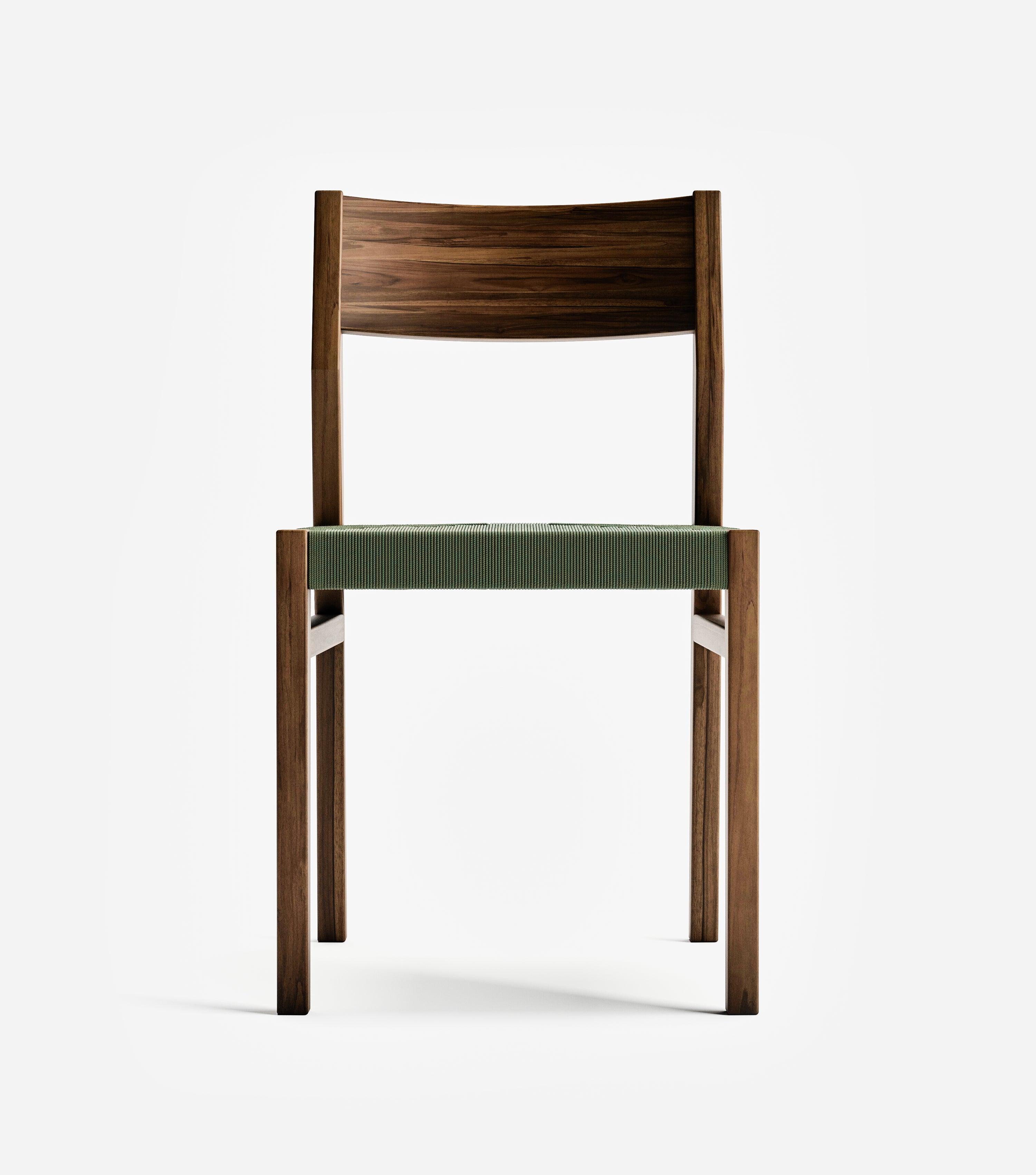 Coffee / Olive Cross Braided Cord