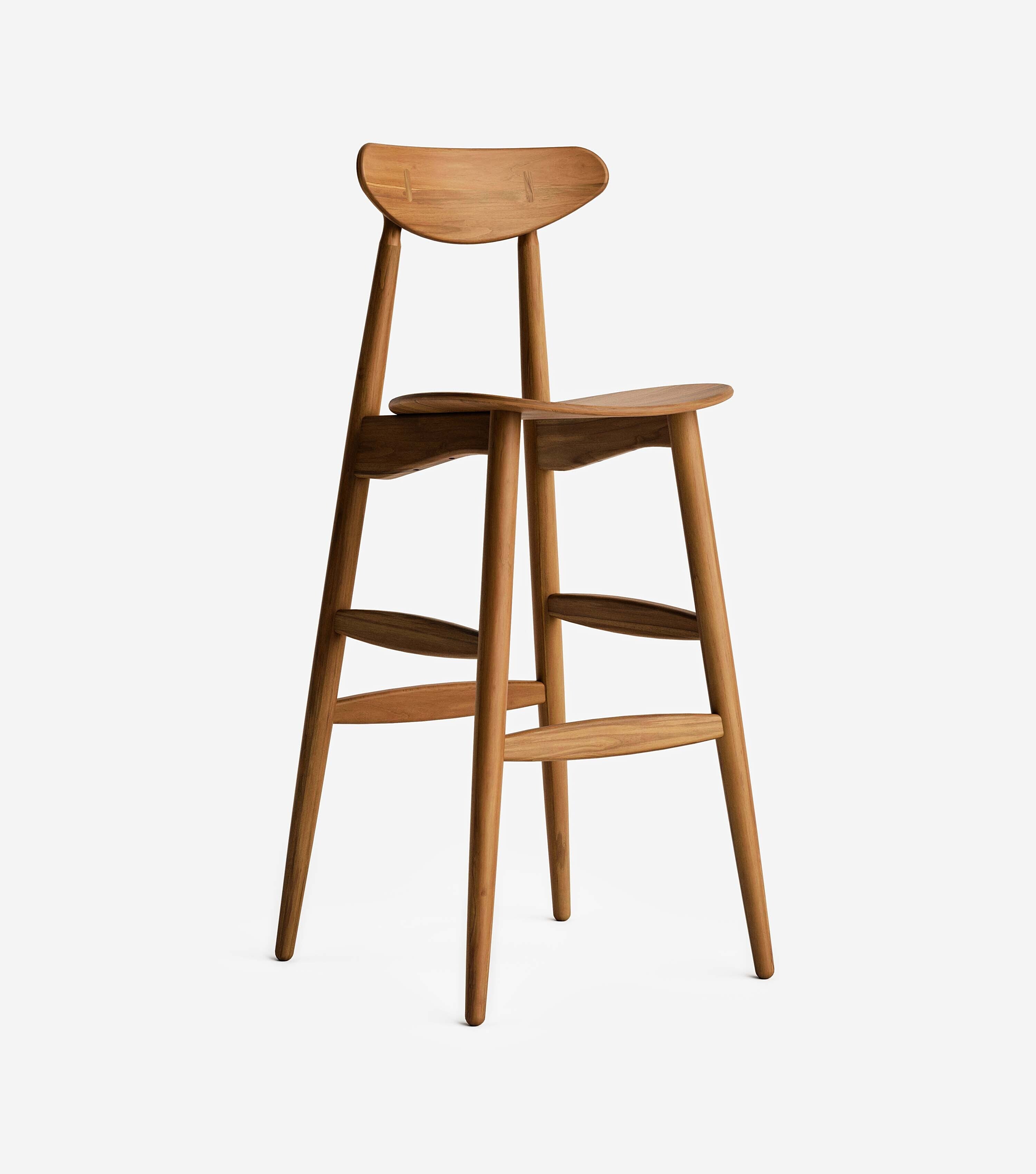 MidCentury Teak / Bar Height