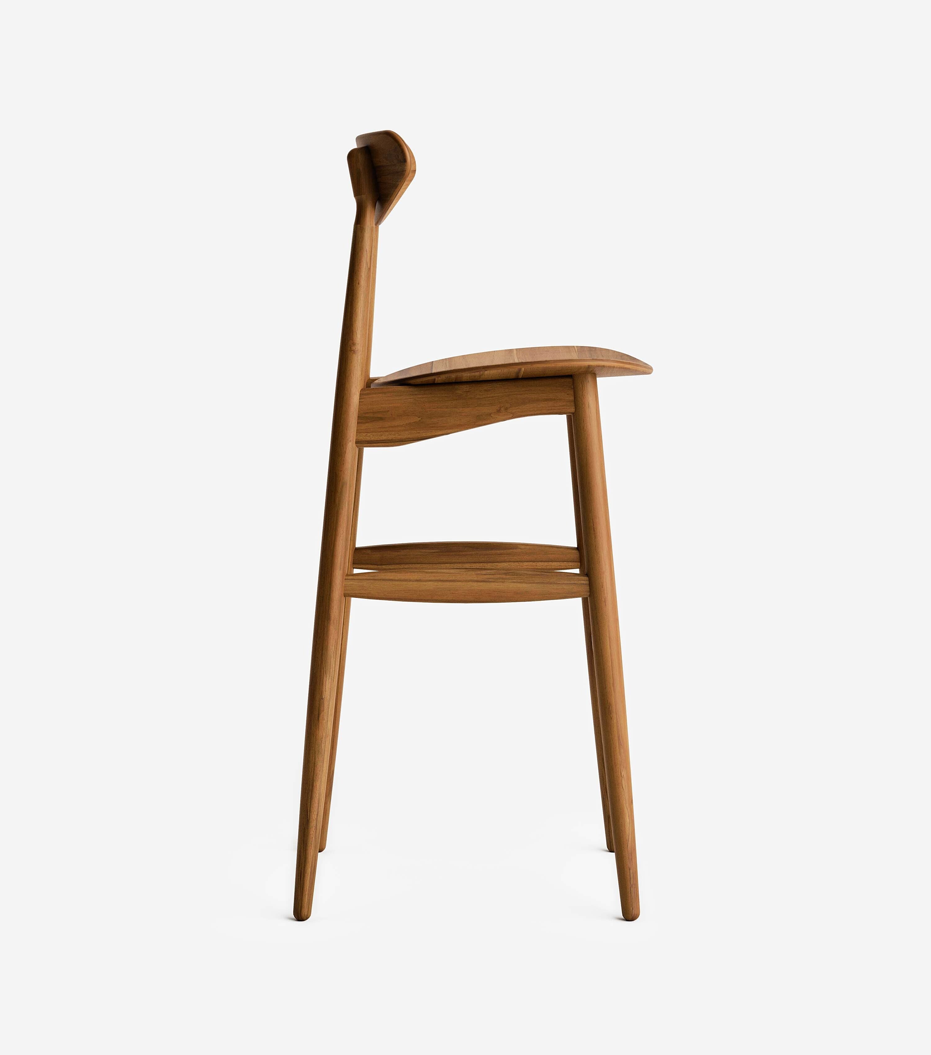 MidCentury Teak / Bar Height