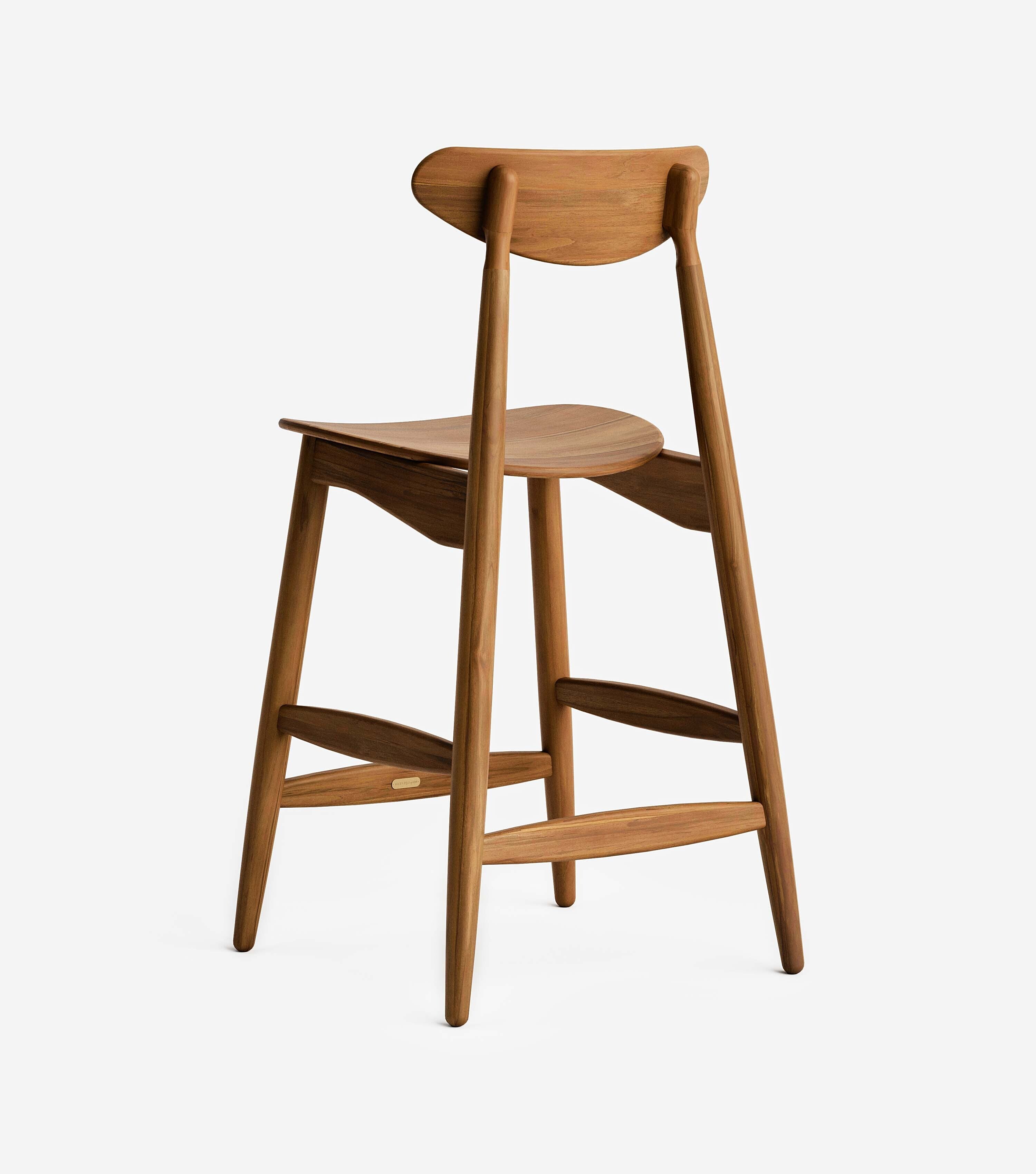 MidCentury Teak / Counter Height