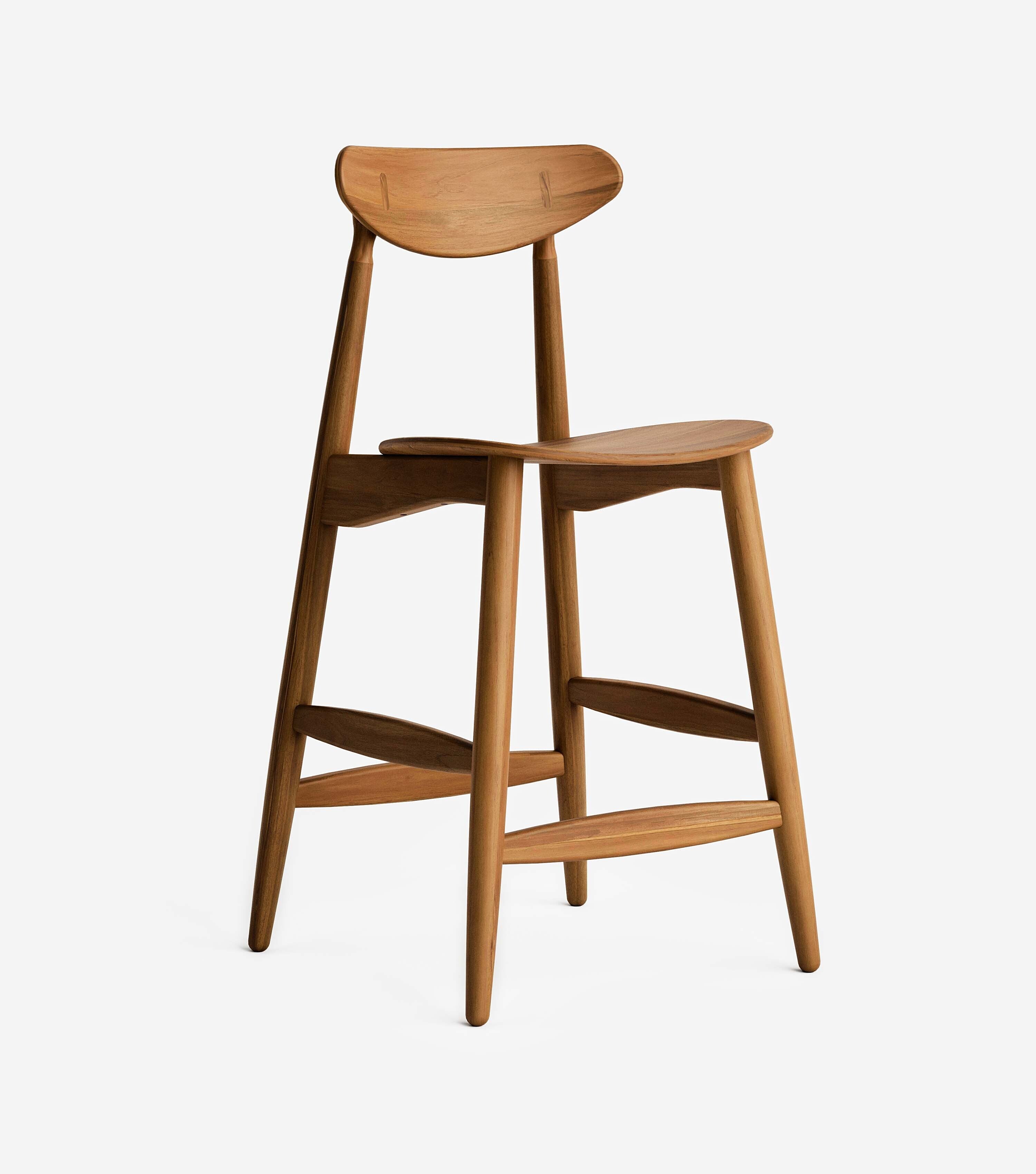 MidCentury Teak / Counter Height