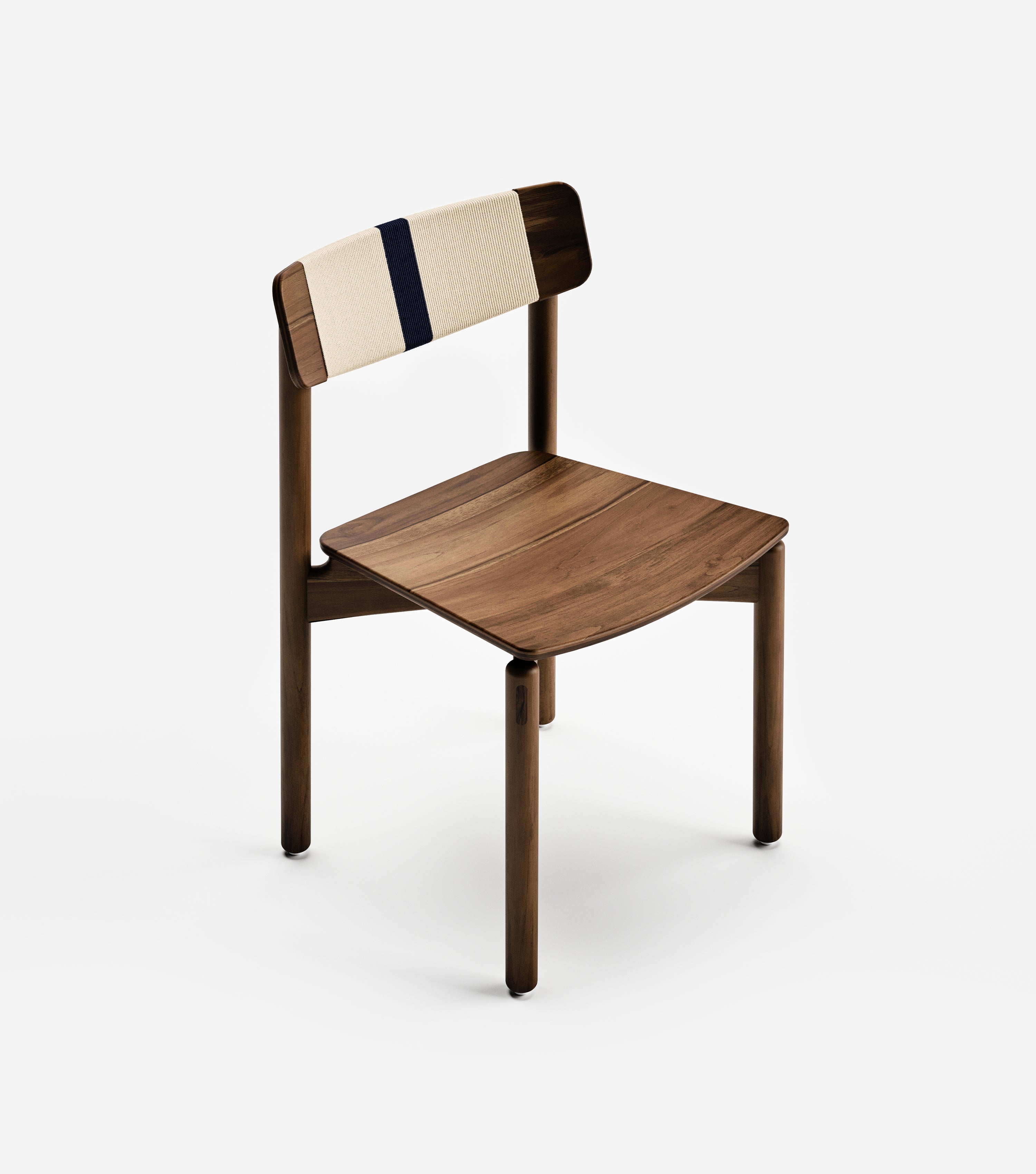 Coffee Teak / Naturaline Navy Cord