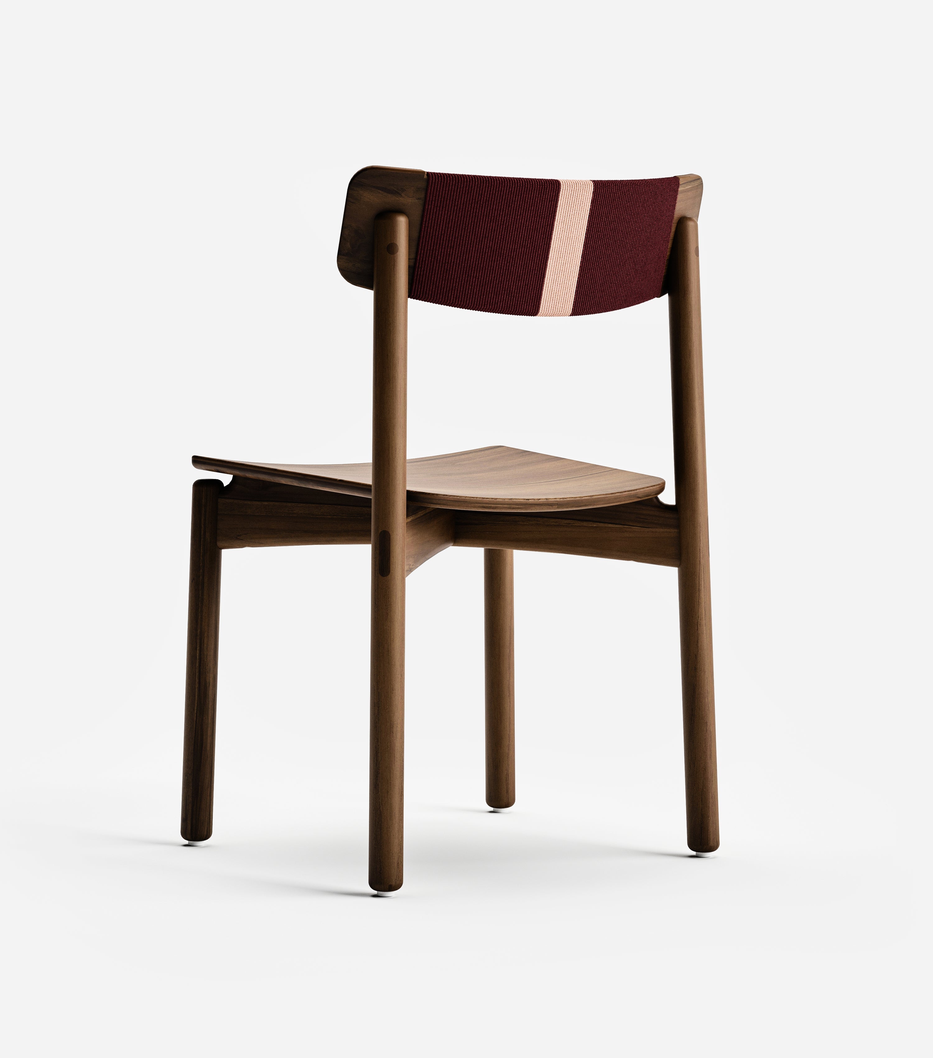 Coffee Teak / Burgundy Nude Cord