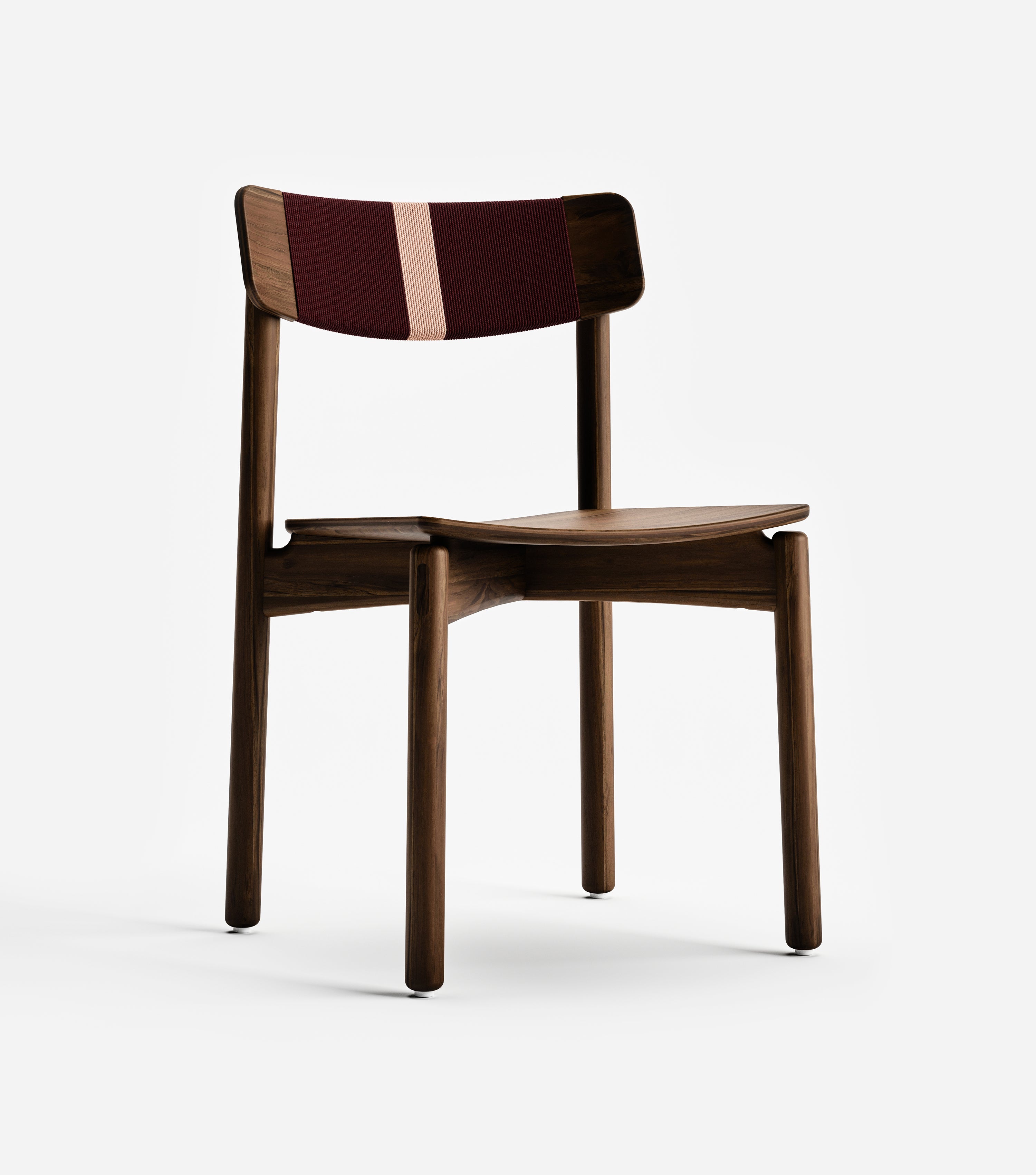 Coffee Teak / Burgundy Nude Cord
