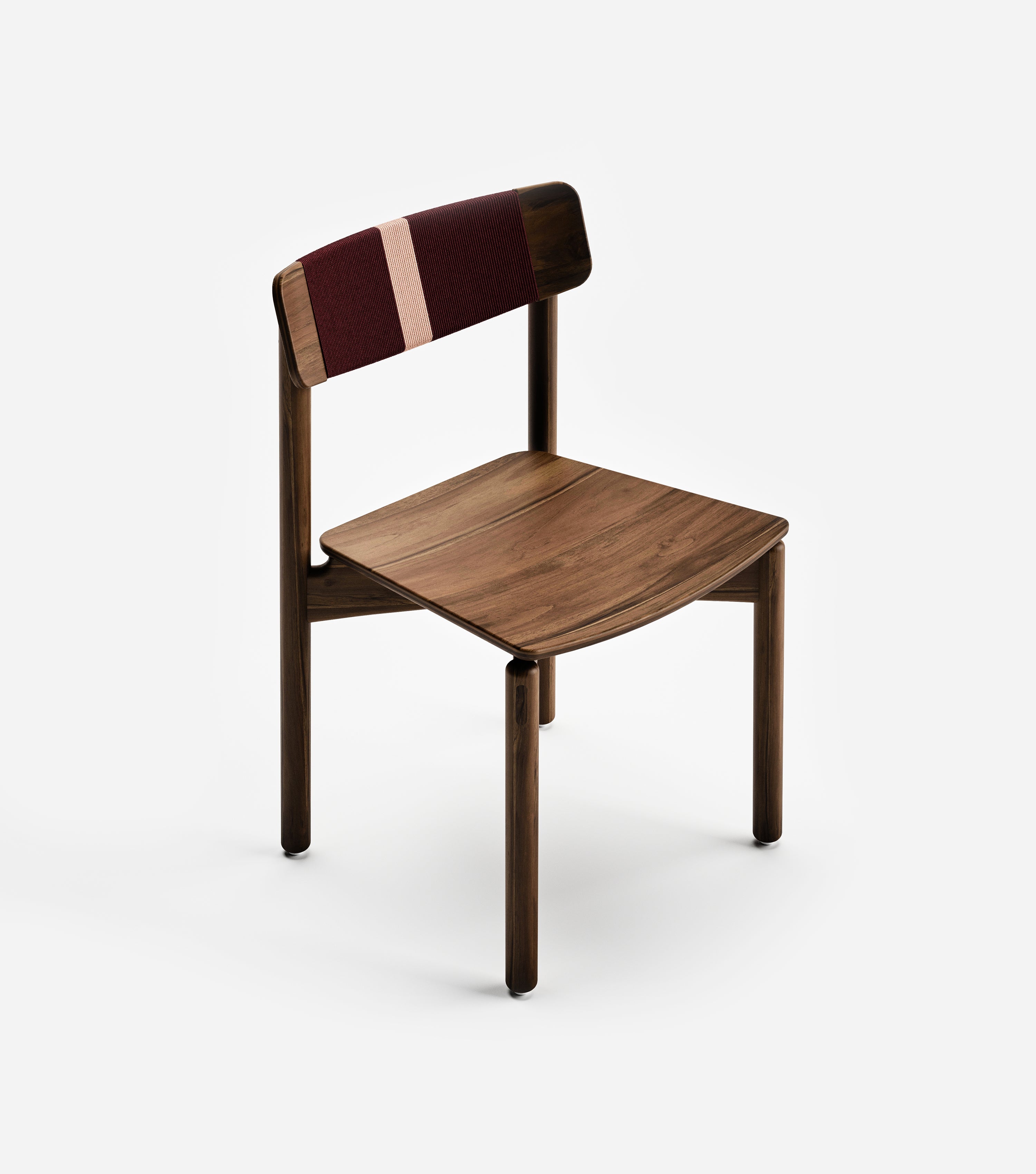 Coffee Teak / Burgundy Nude Cord