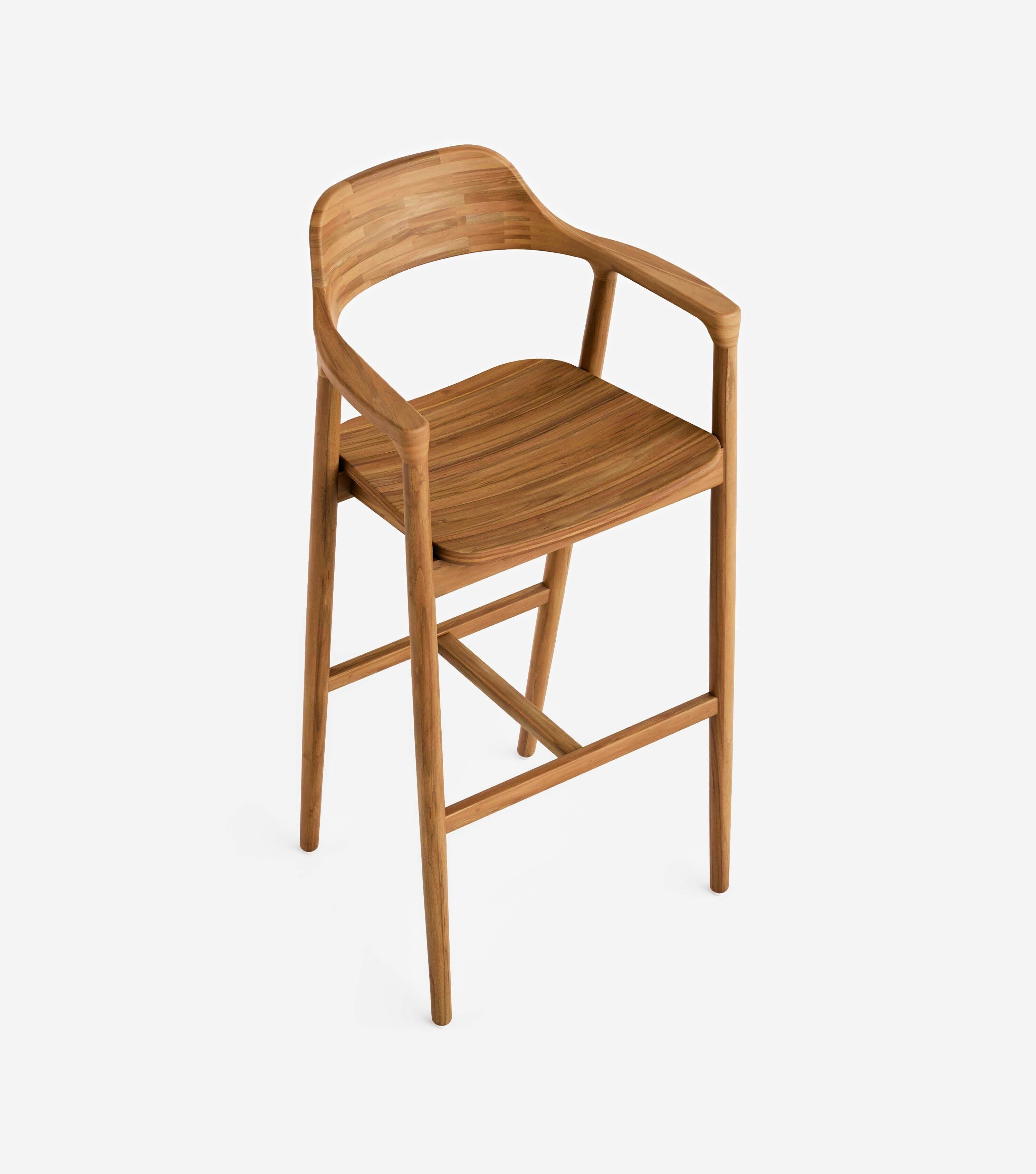 MidCentury Teak / Bar Height