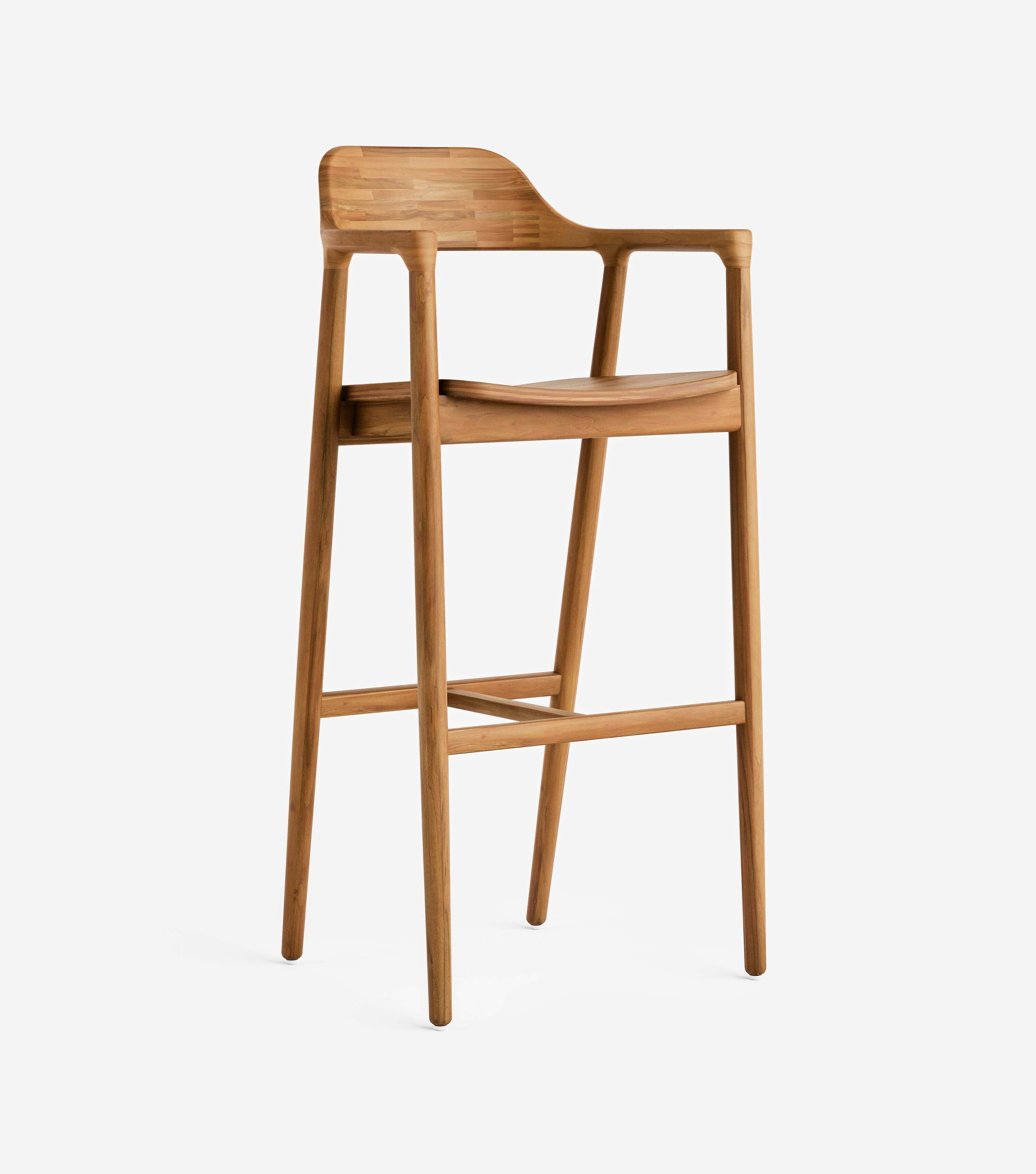 MidCentury Teak / Bar Height