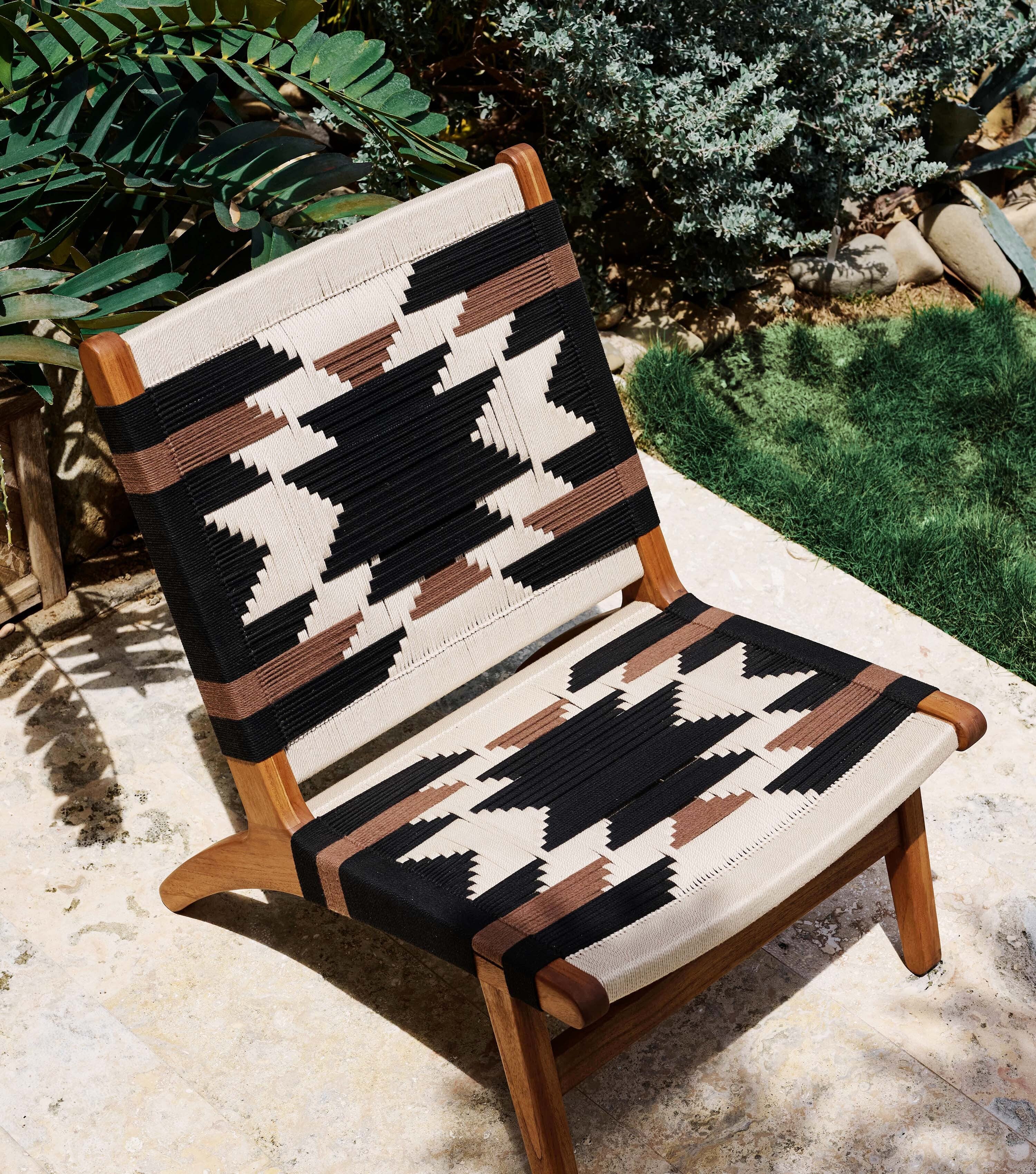 Sealed Teak / Atacama Pattern