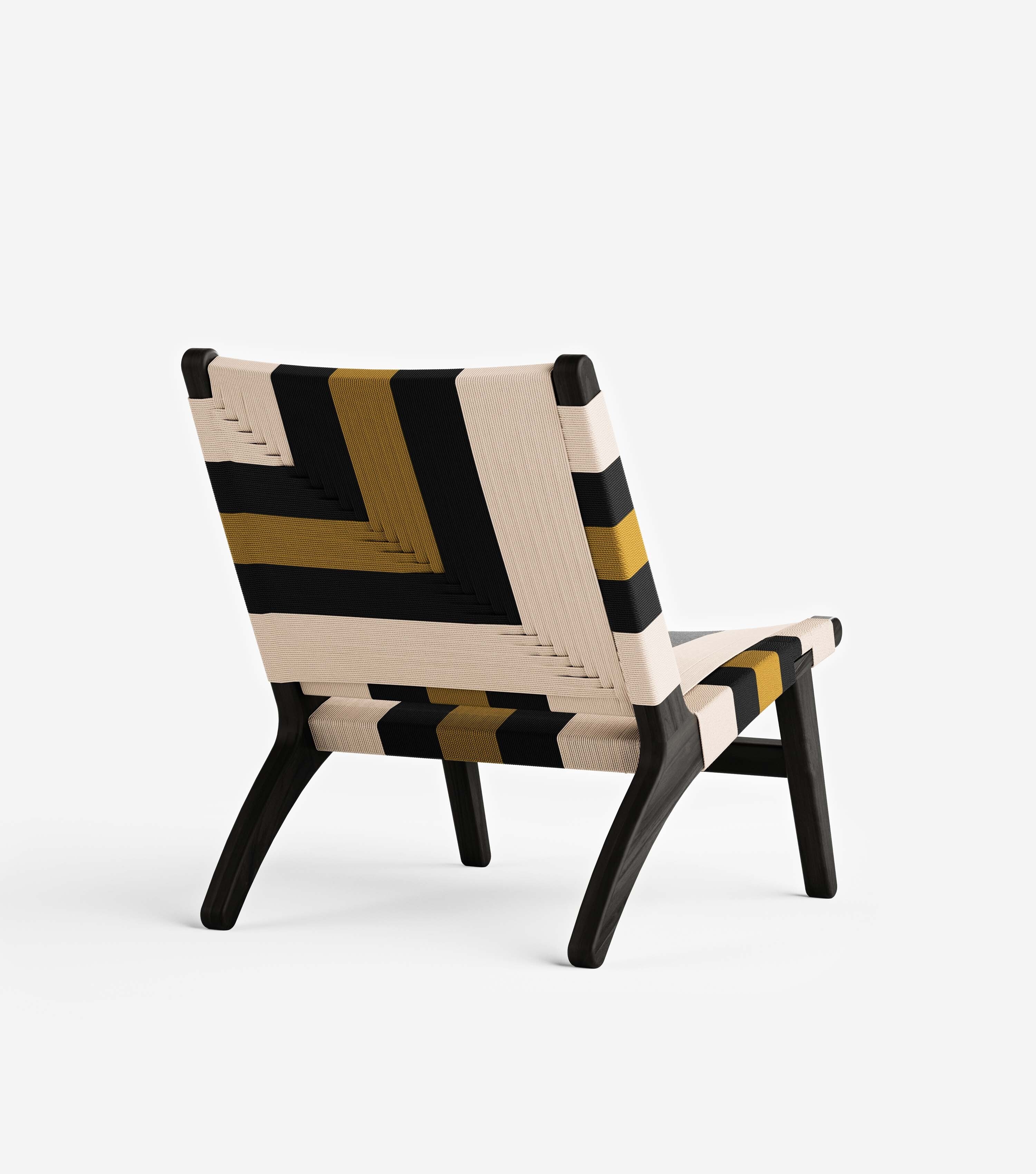 Charcoal / Queen Bee Pattern