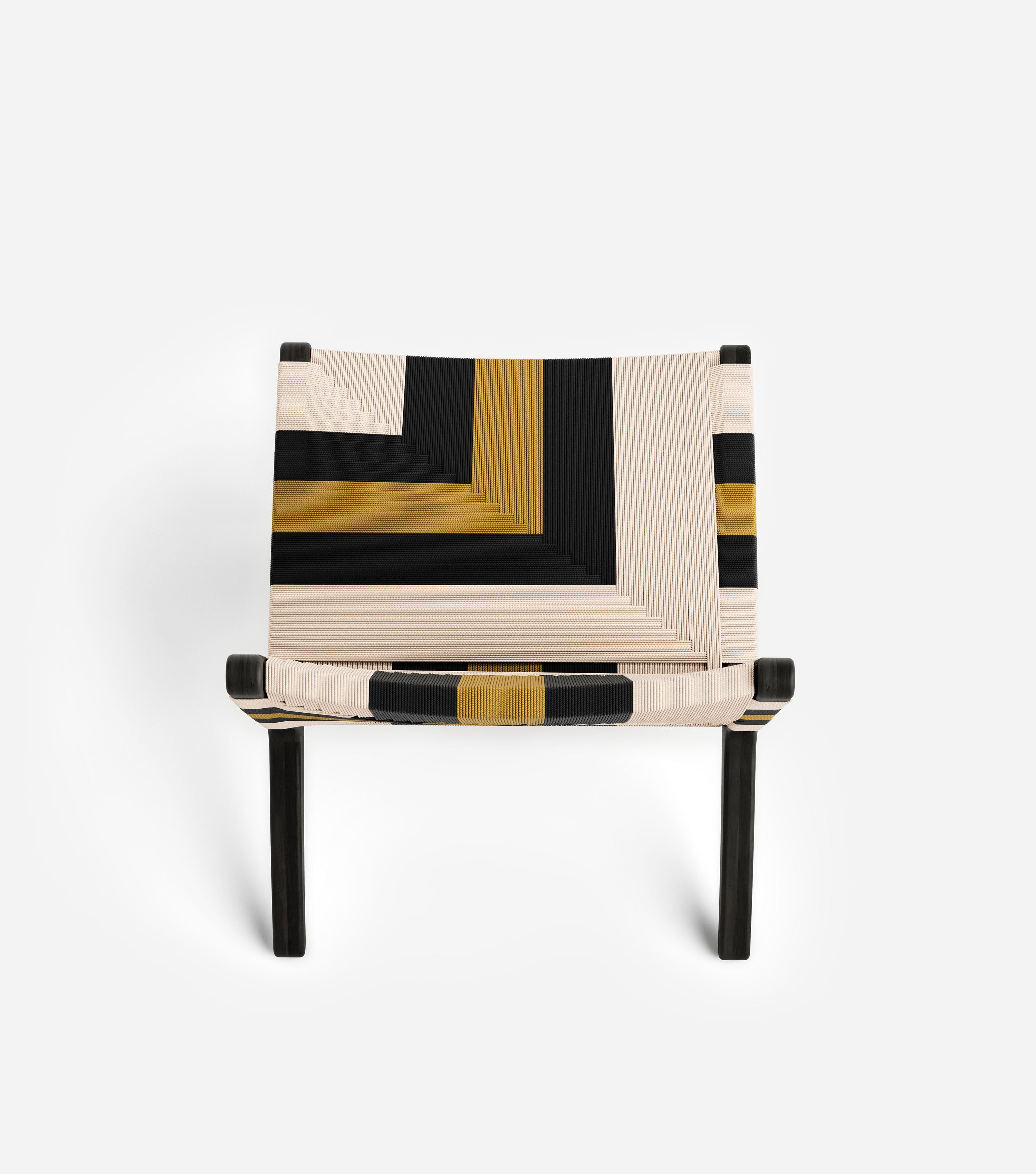 Charcoal / Queen Bee Pattern