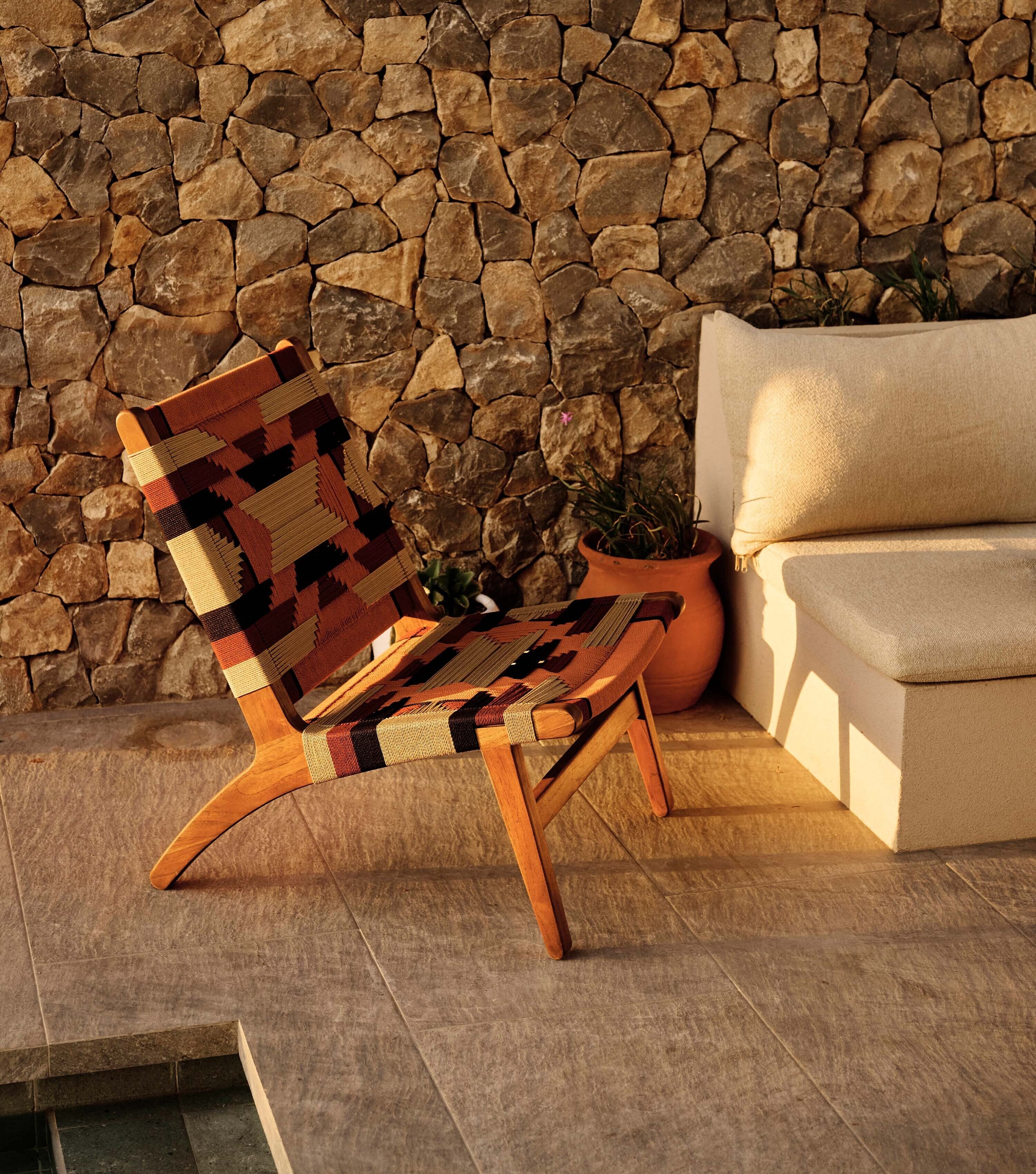 Sealed Teak / Mojave Pattern