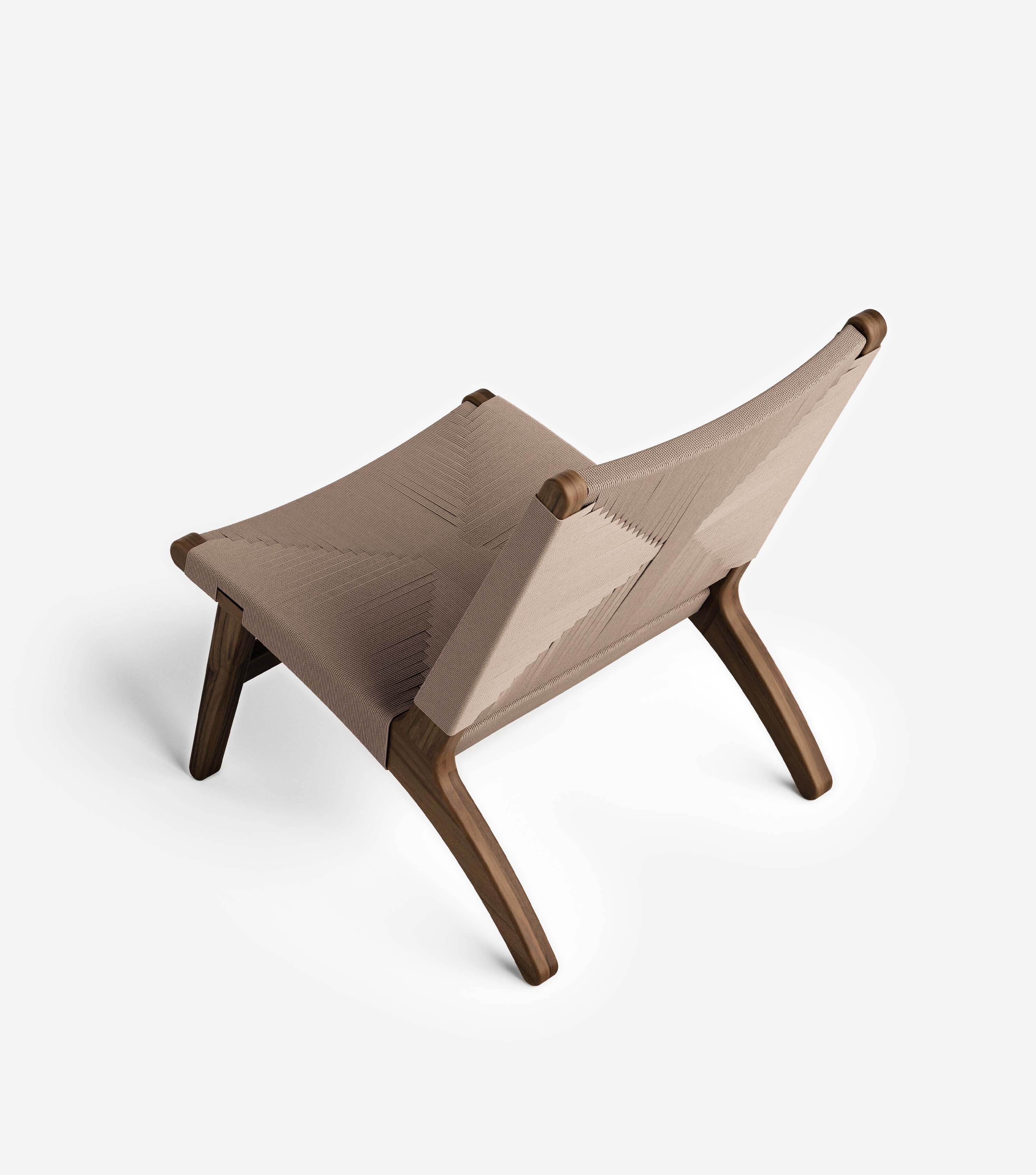 Coffee / Khaki Cross Braided Cord