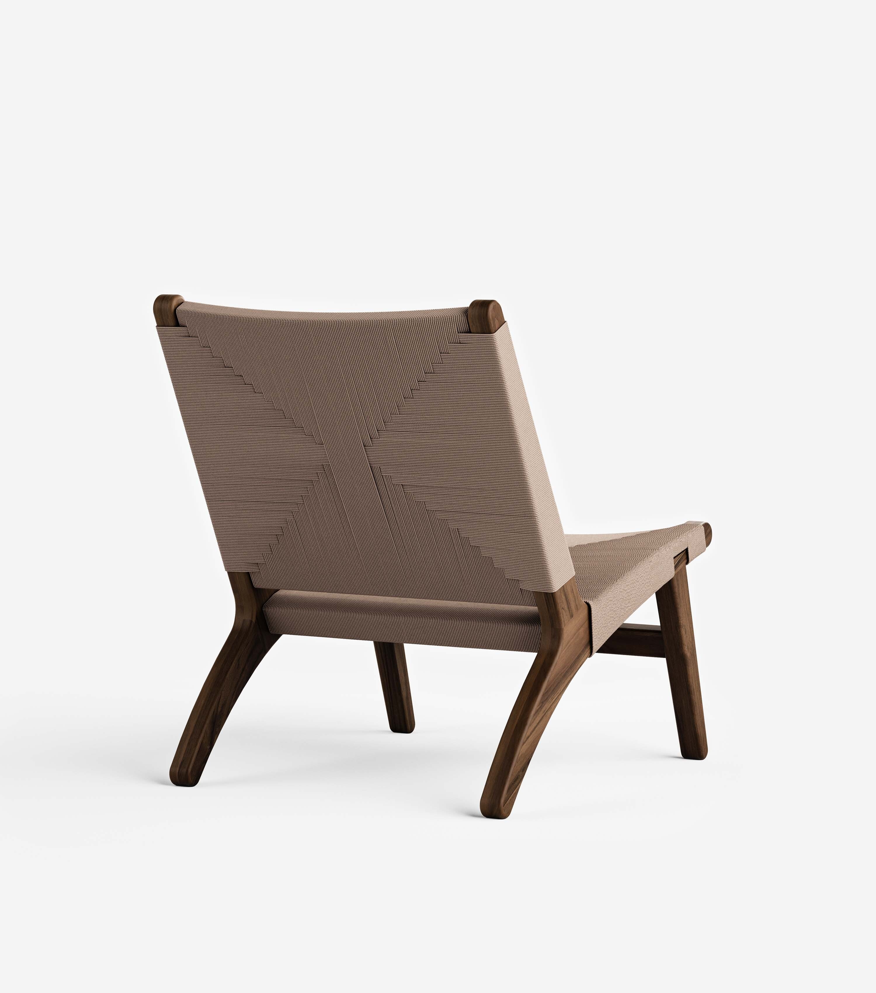 Coffee / Khaki Cross Braided Cord