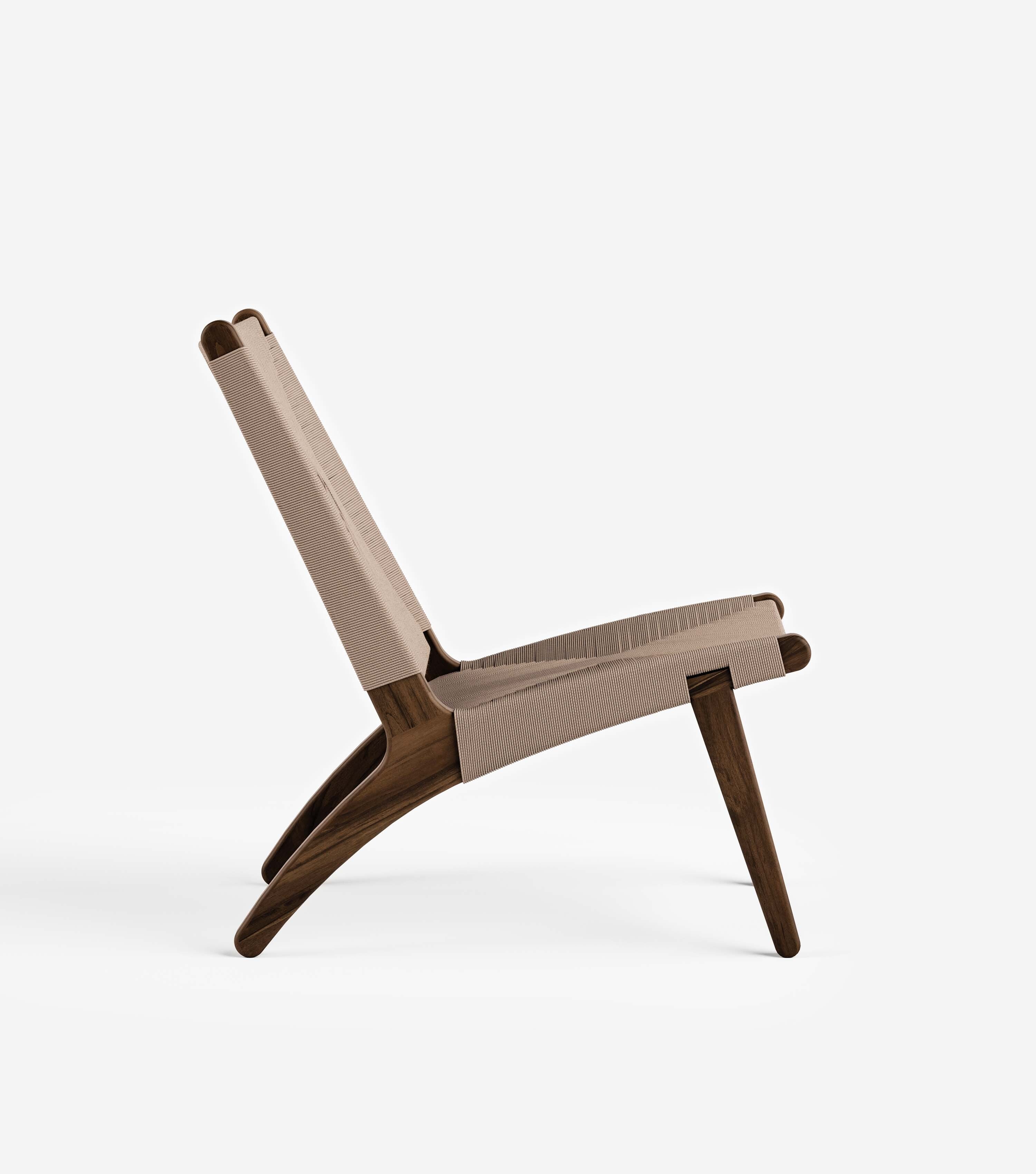 Coffee / Khaki Cross Braided Cord