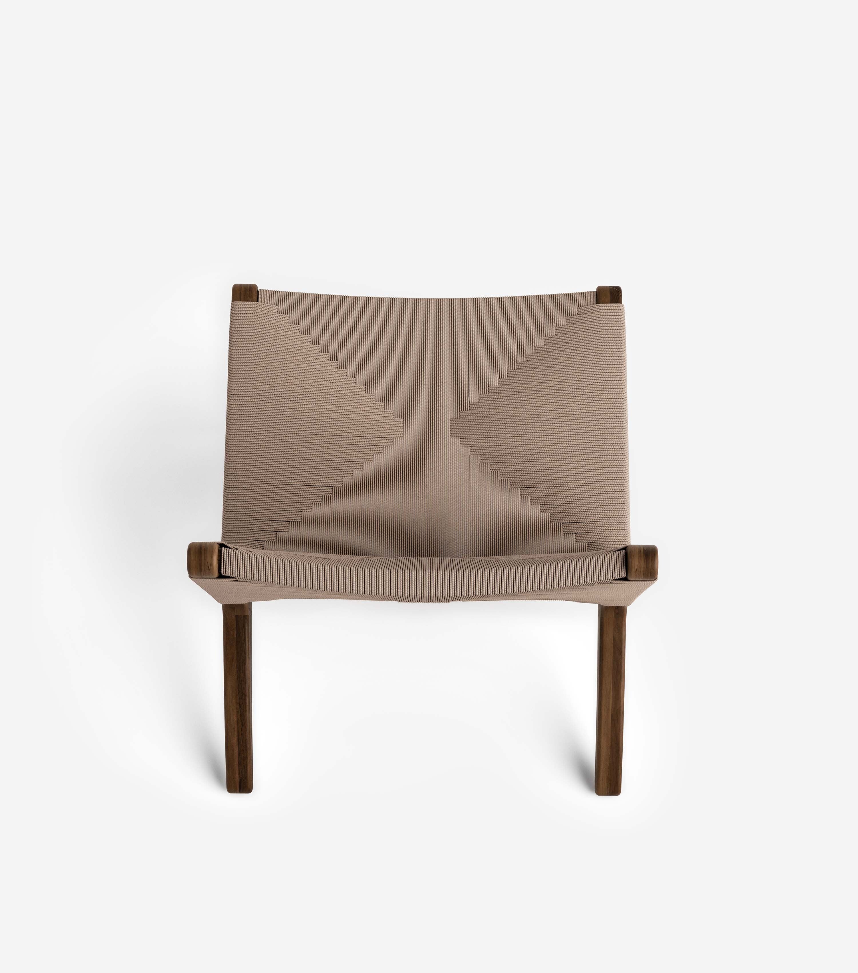 Coffee / Khaki Cross Braided Cord