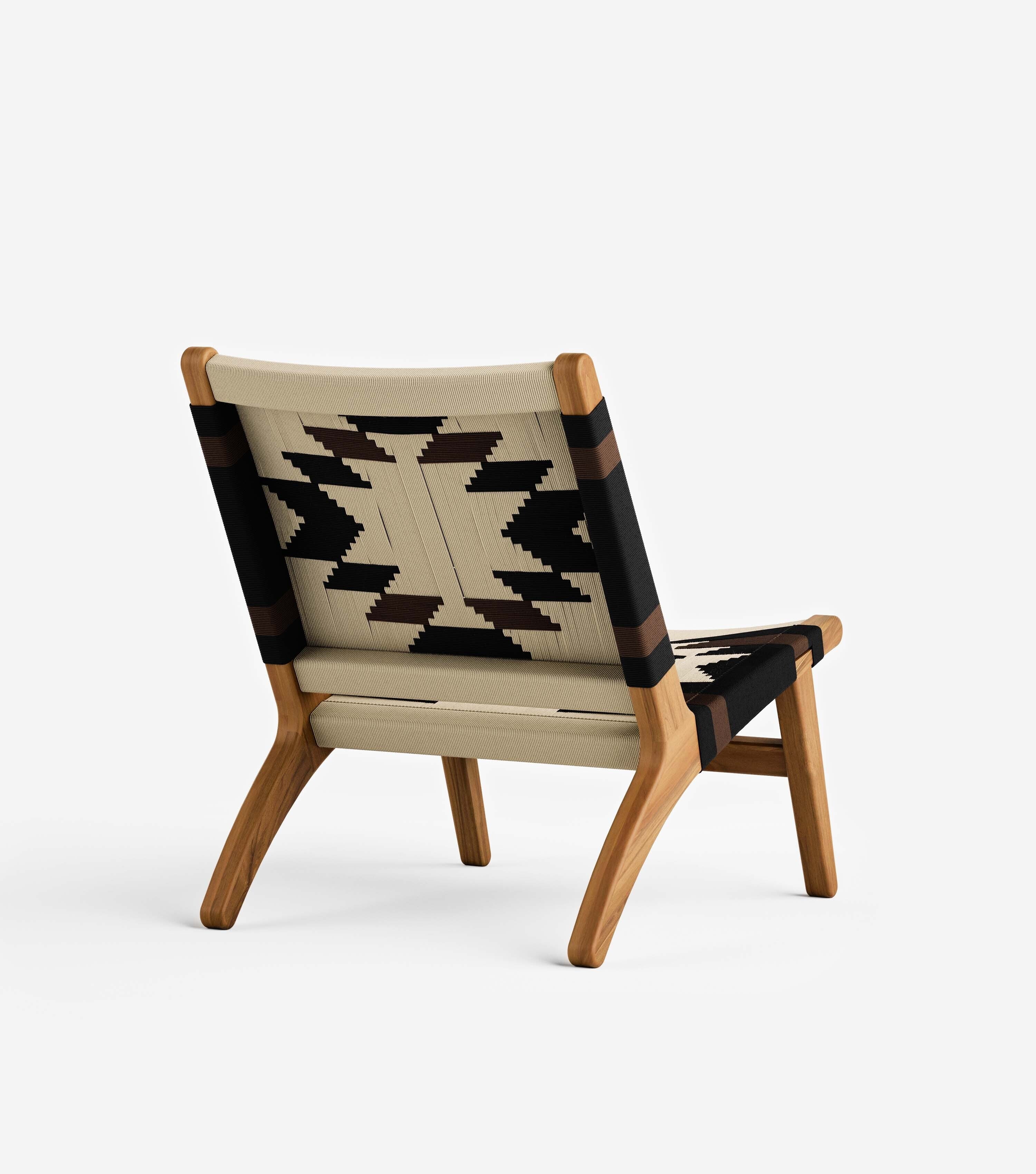 Sealed Teak / Atacama Pattern