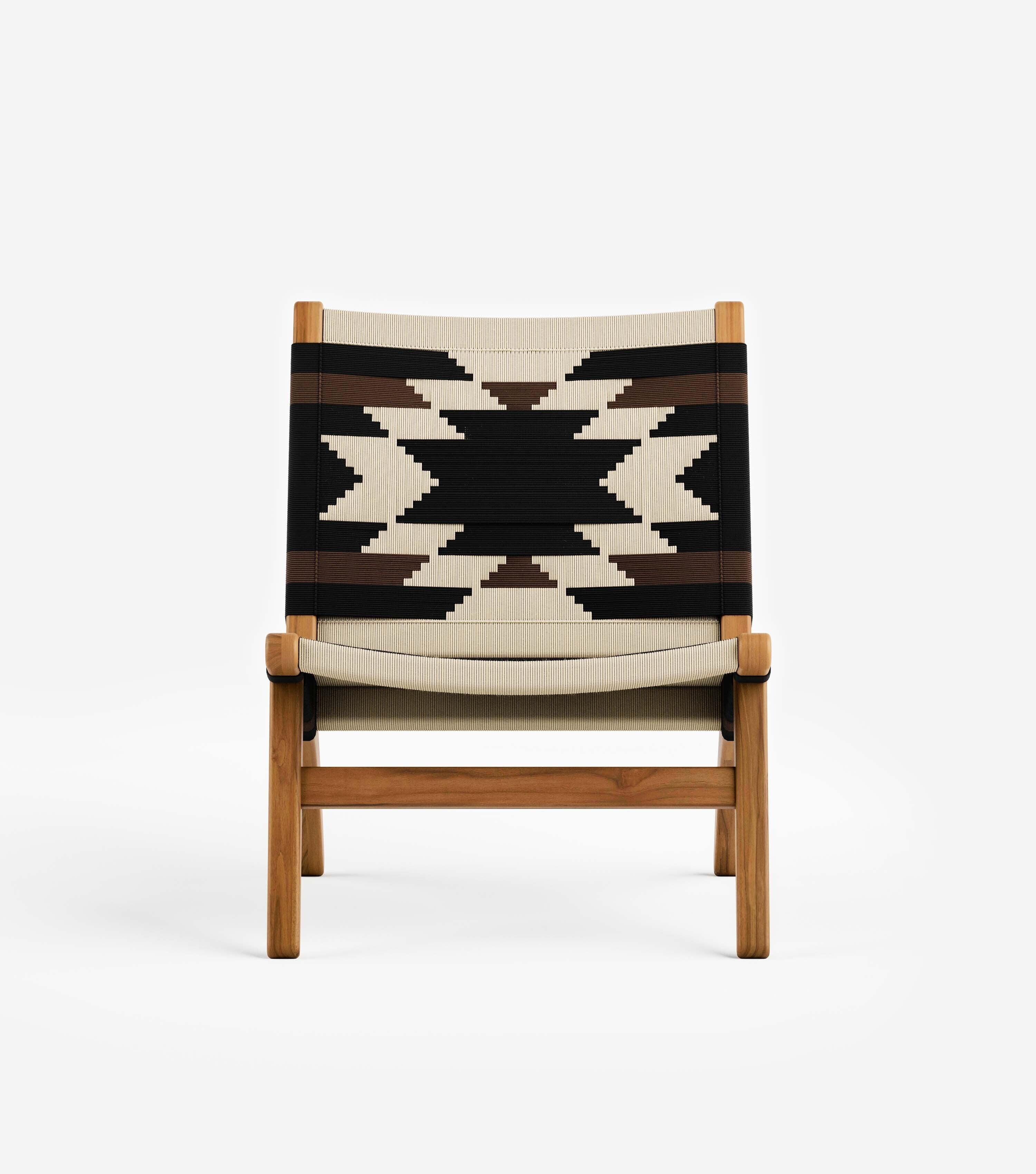 Sealed Teak / Atacama Pattern