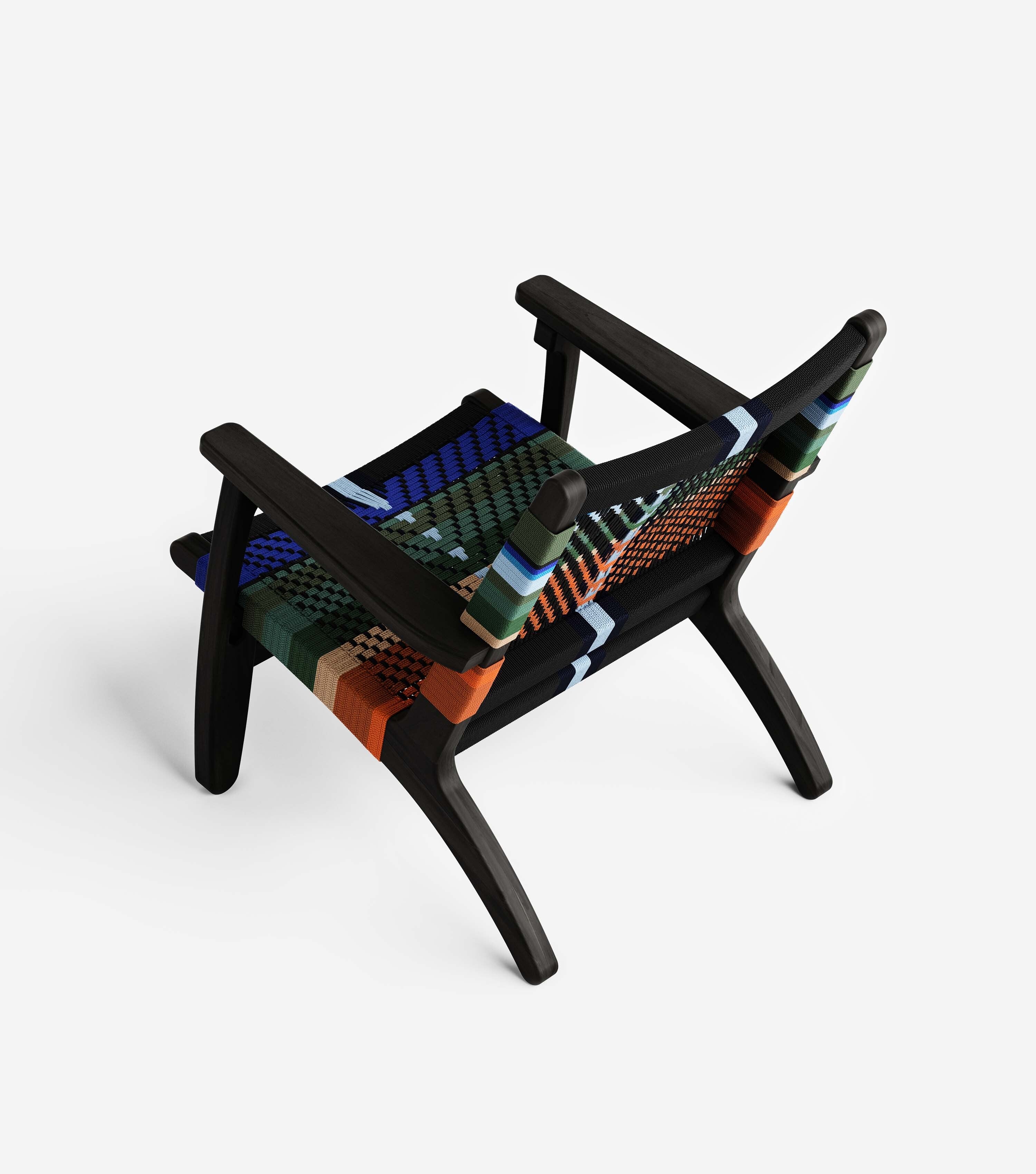 Charcoal / Mot Mot Pattern