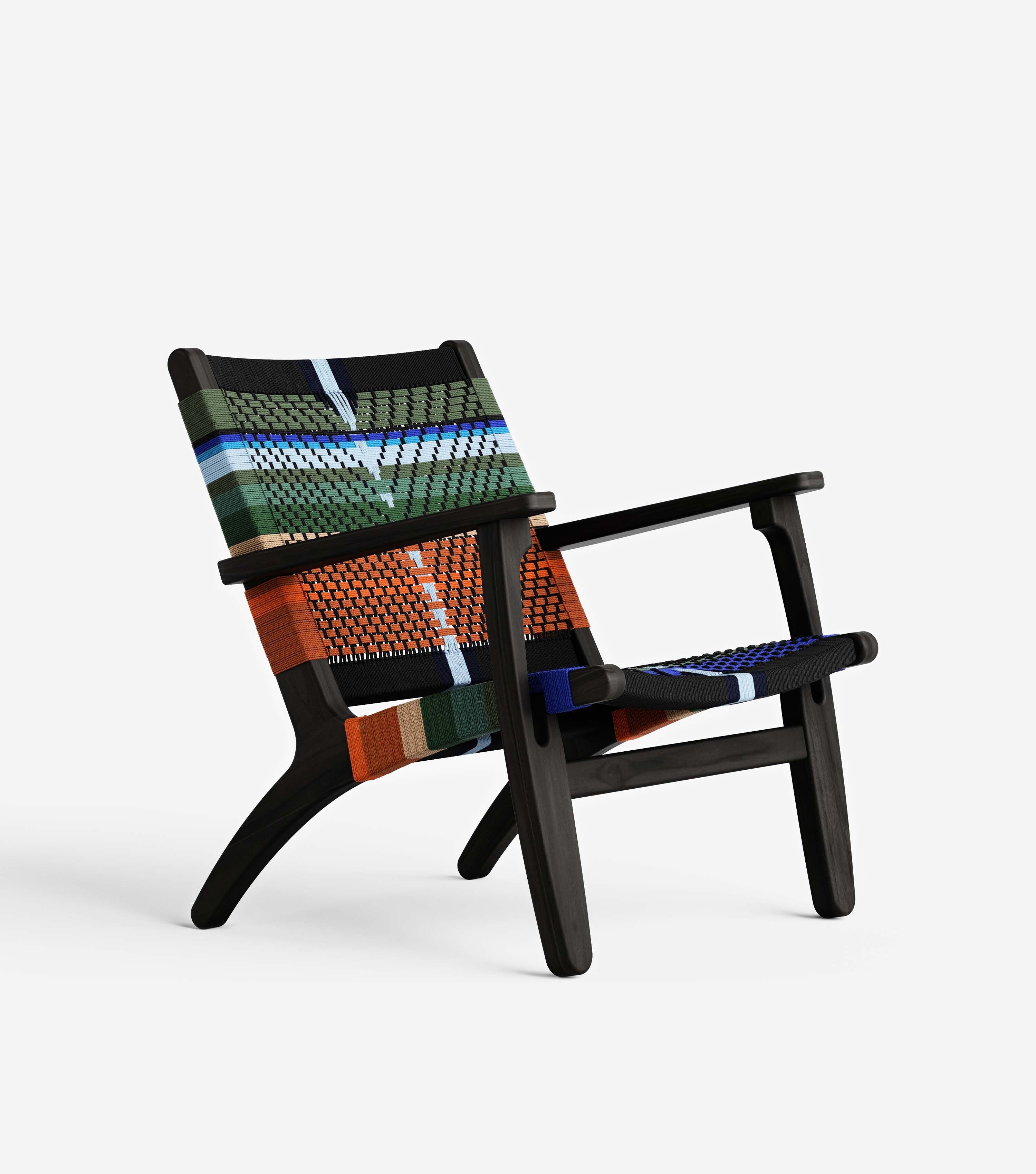 Charcoal / Mot Mot Pattern