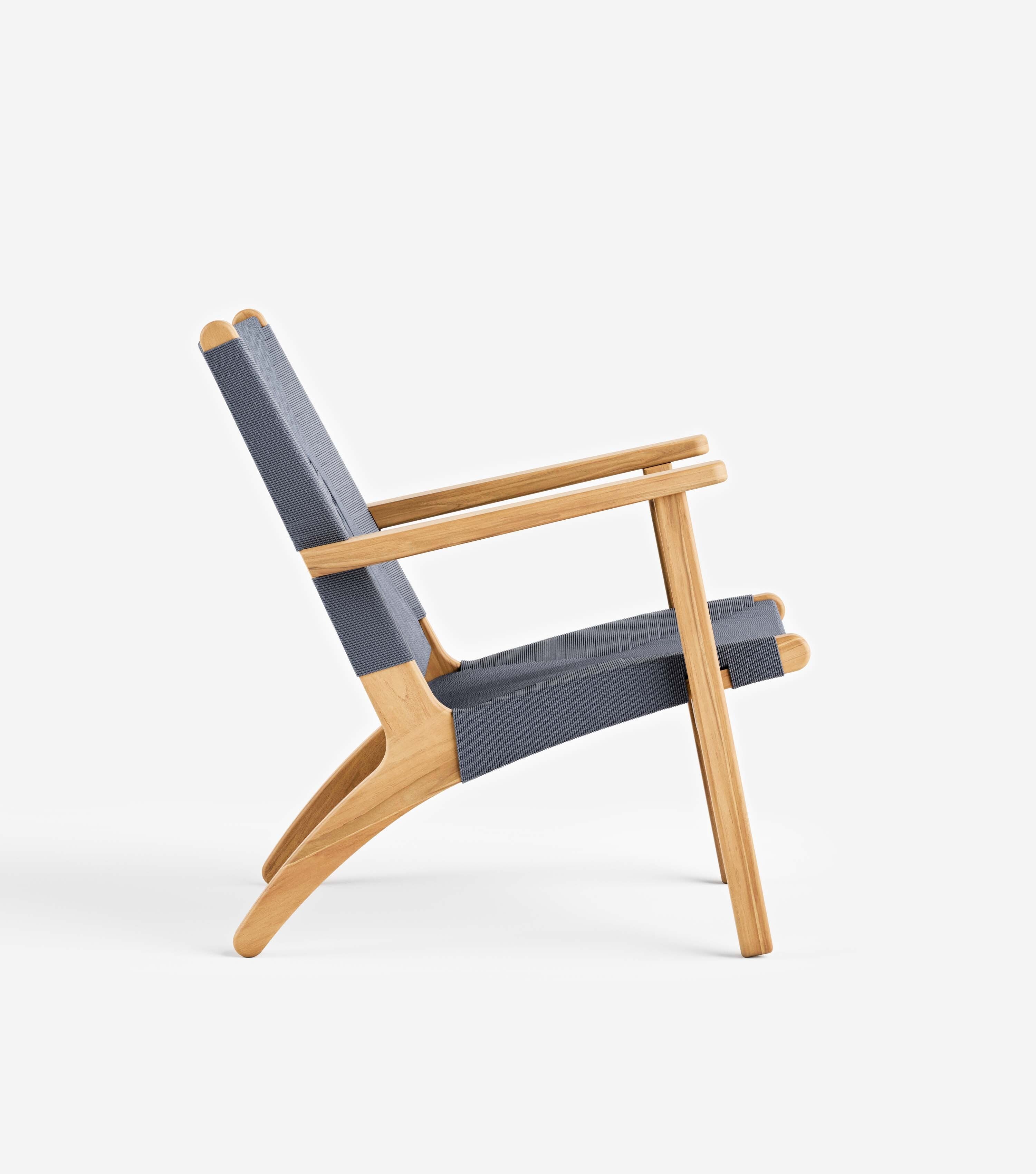 Natural / Charcoal Cross Braided Cord