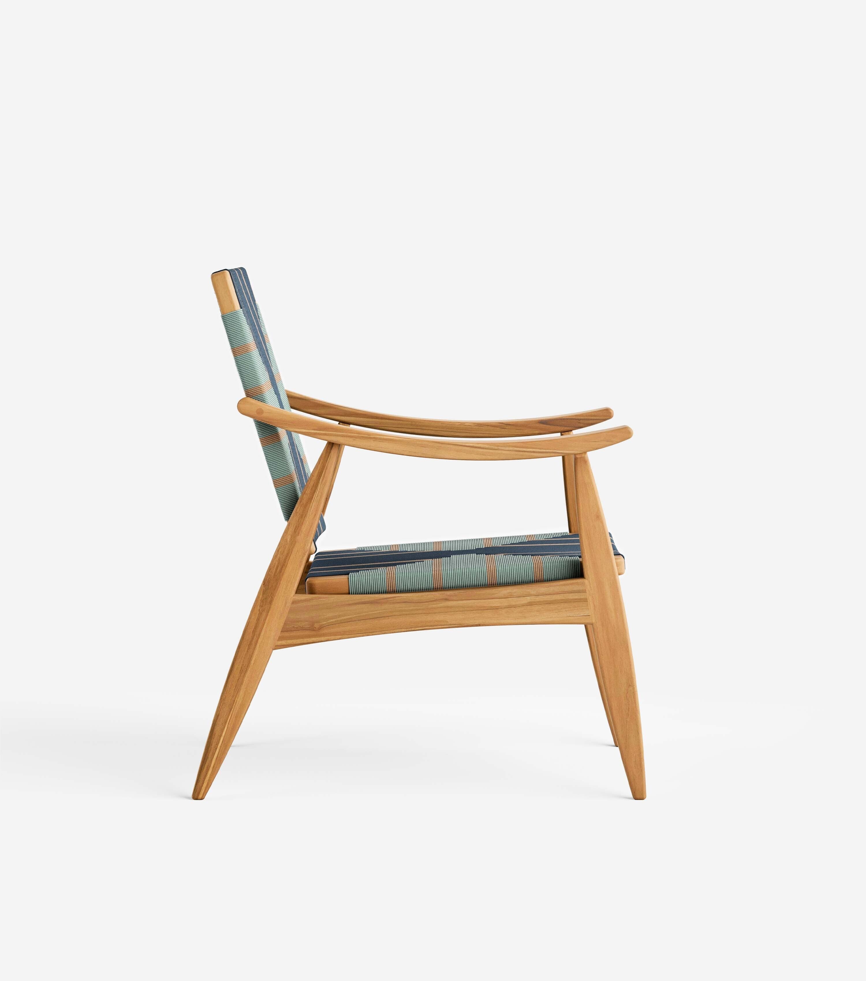 Natural Teak / Pronto Pattern