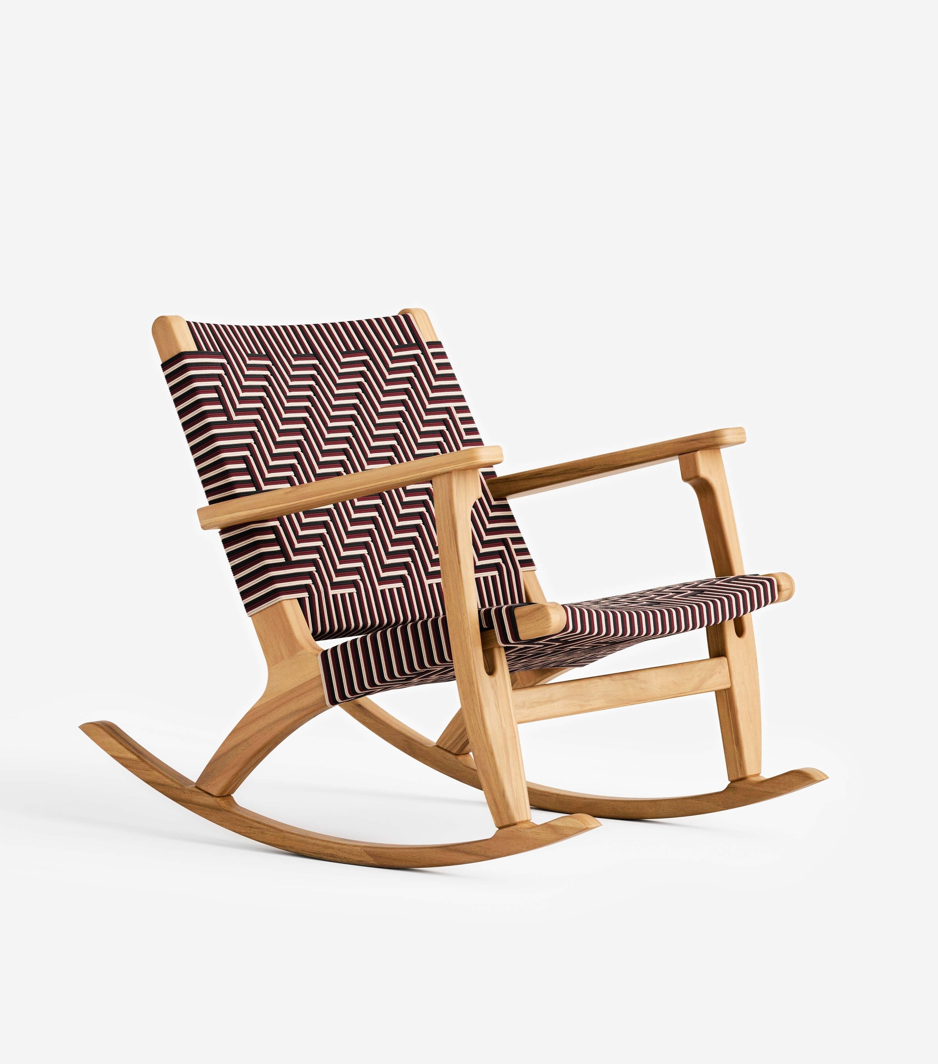 Natural Teak / Fuego Pattern