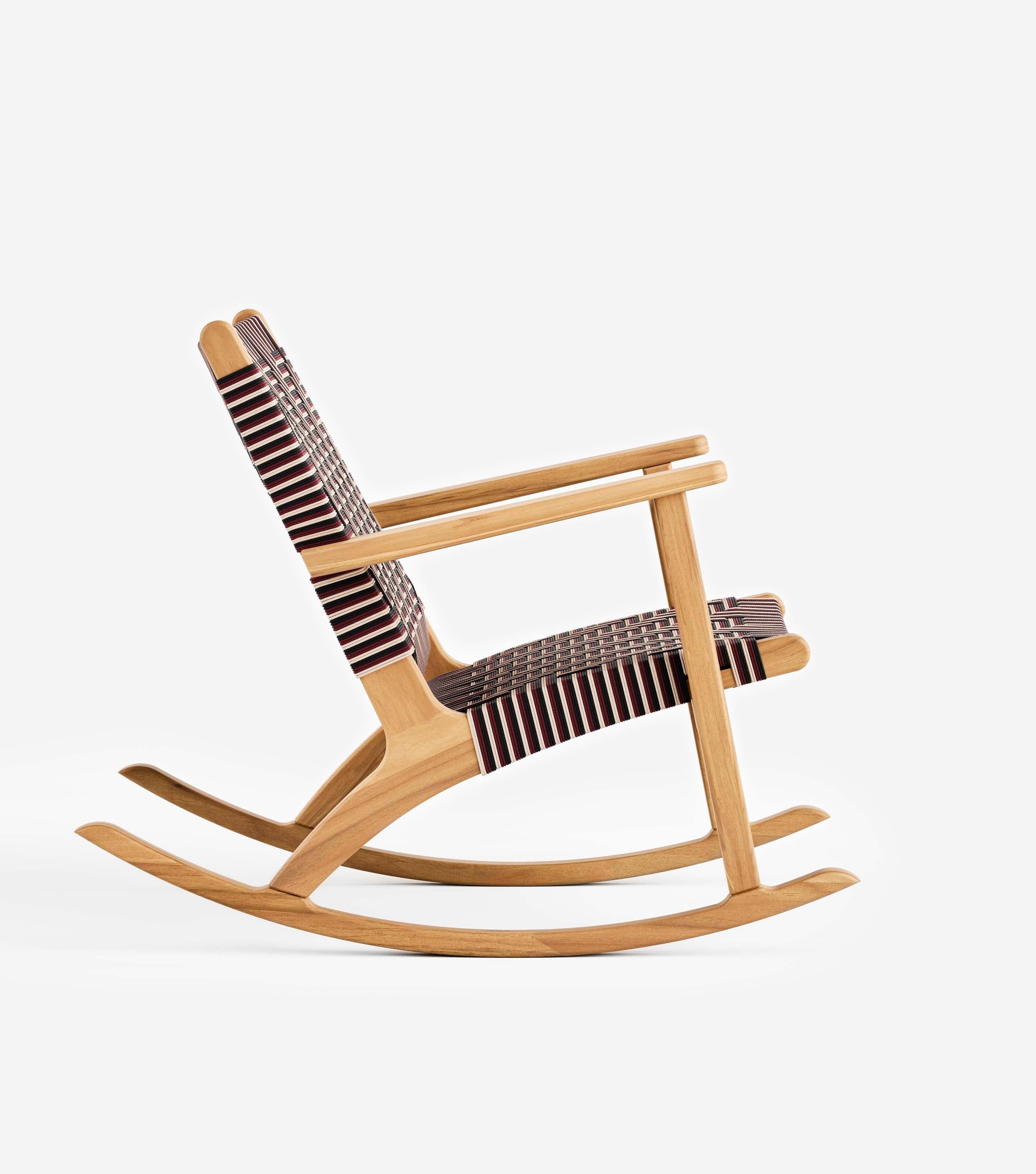 Natural Teak / Fuego Pattern