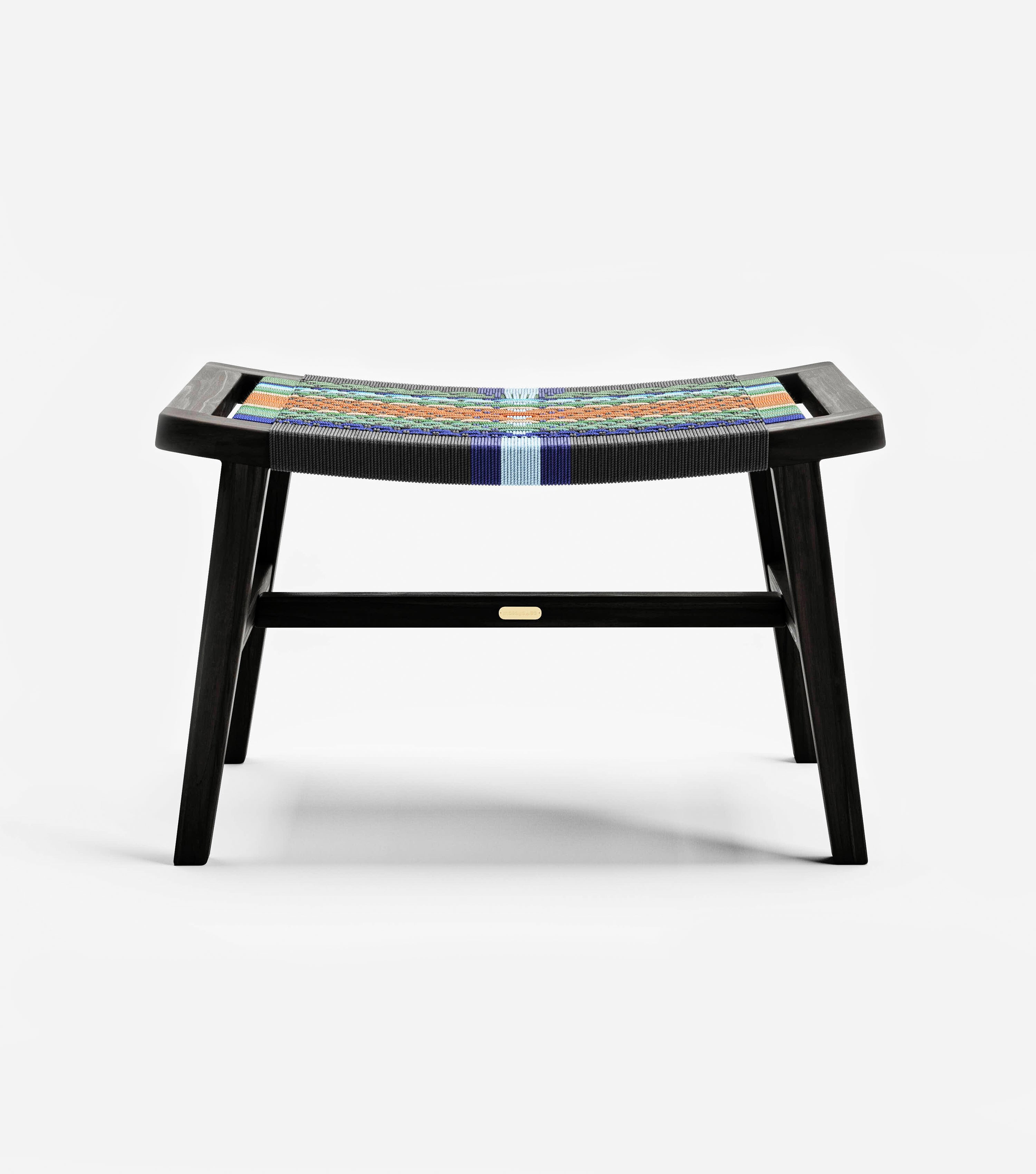 Charcoal / Mot Mot Pattern