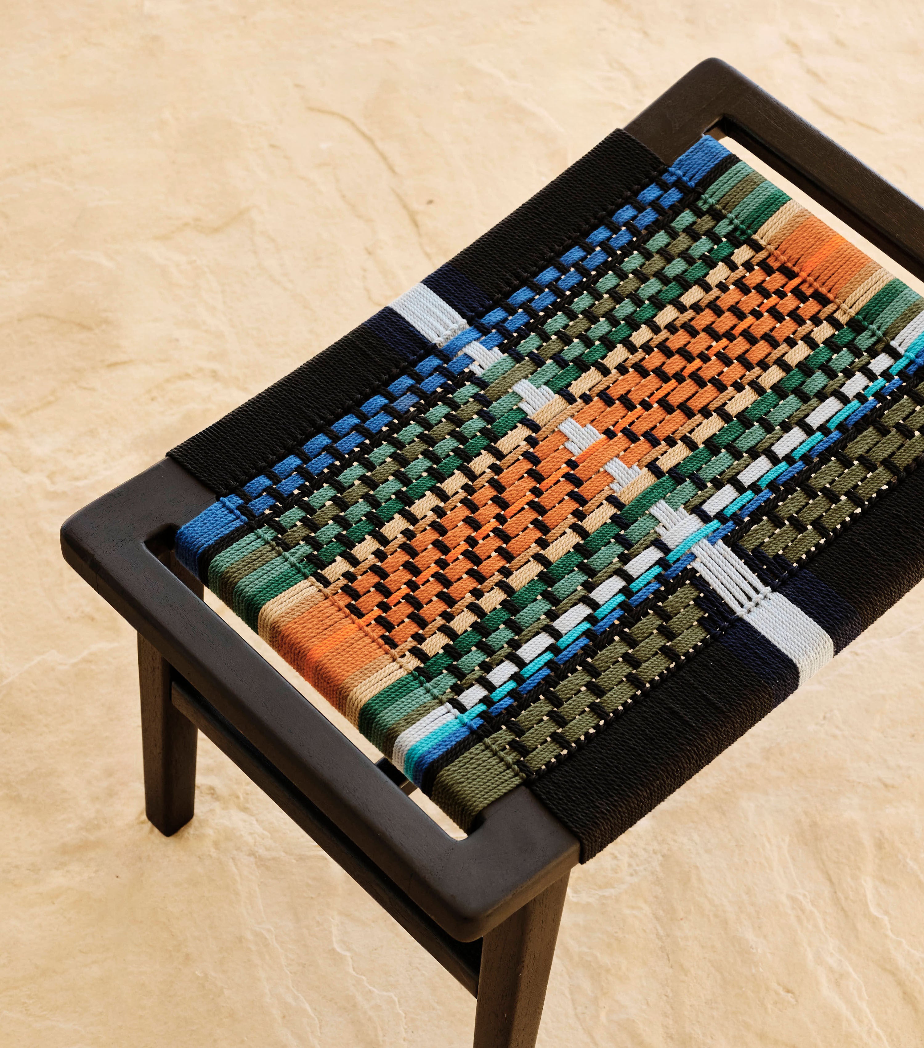 Charcoal / Mot Mot Pattern