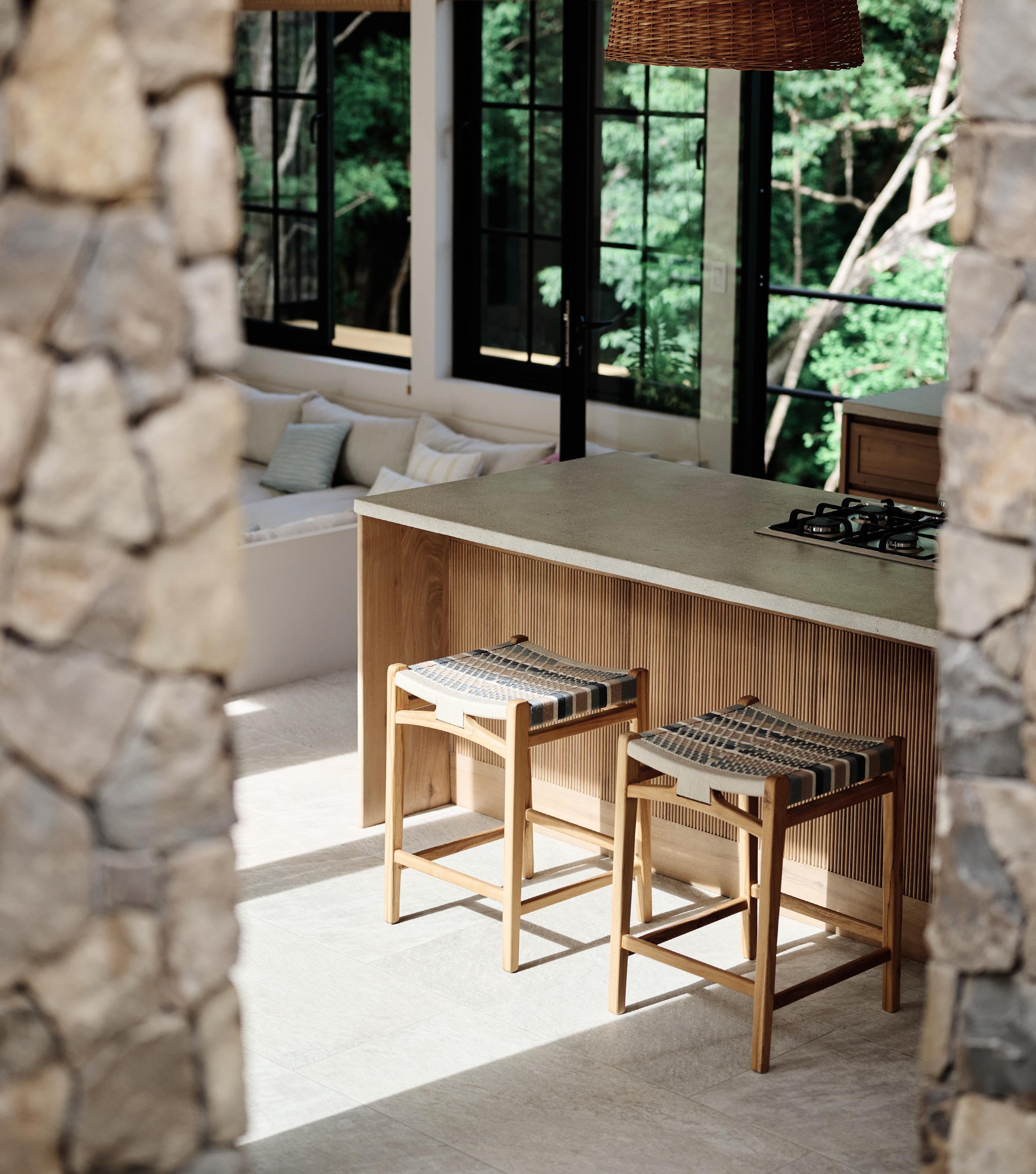 Natural / Serena Pattern / Counter