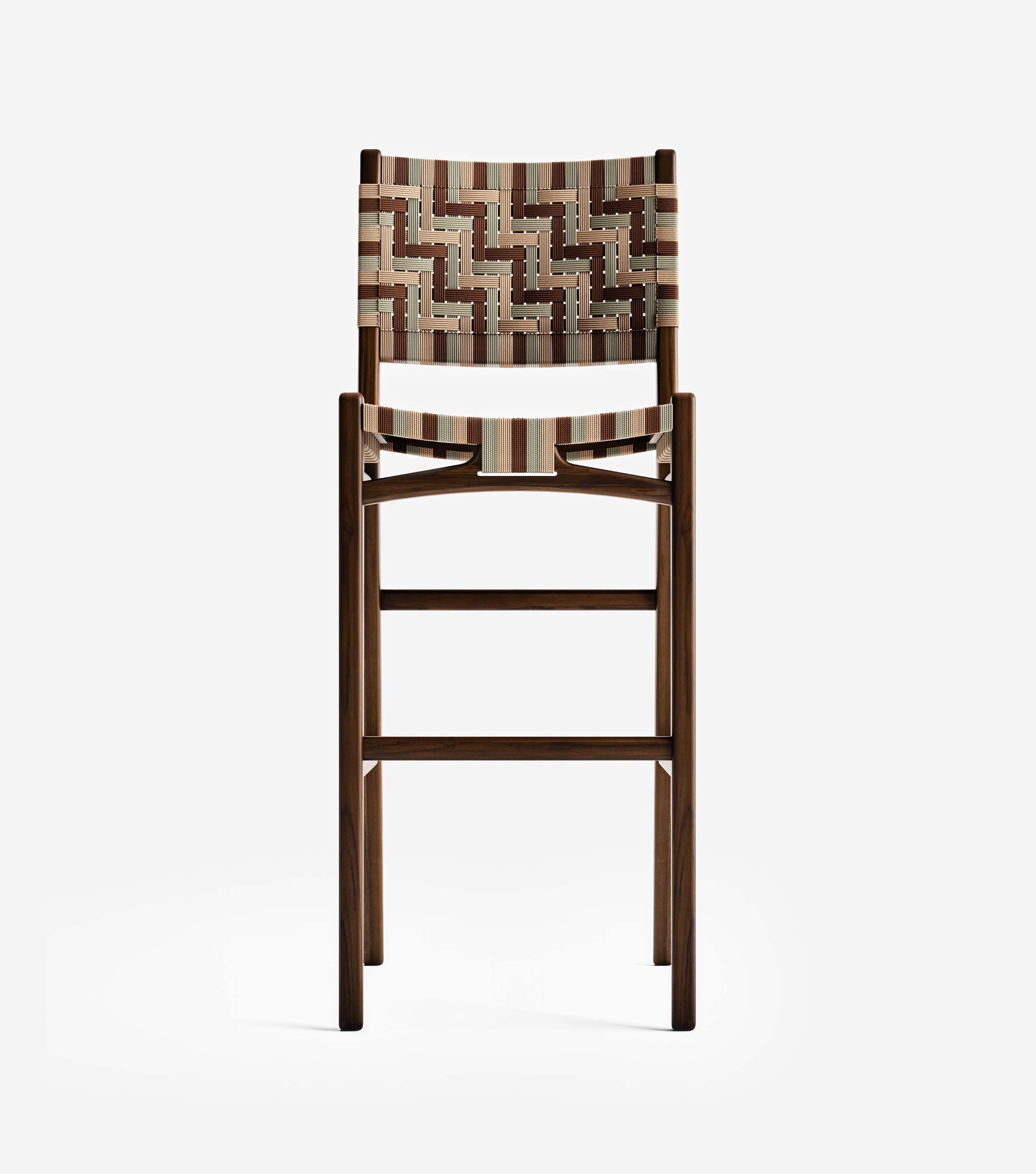 Coffee Teak / Tierra Pattern / Bar