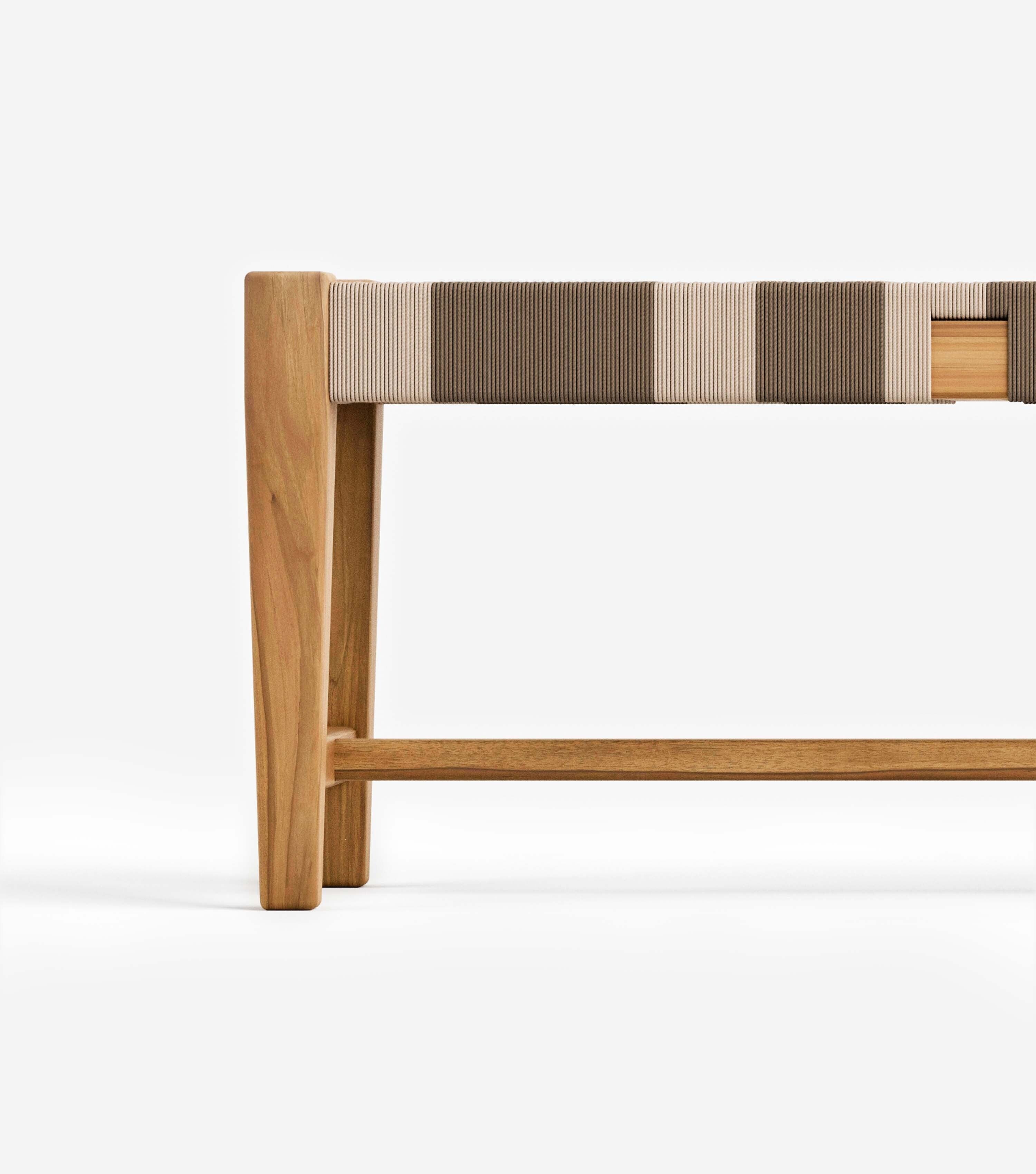 Natural Teak / Boho Pattern / Medium