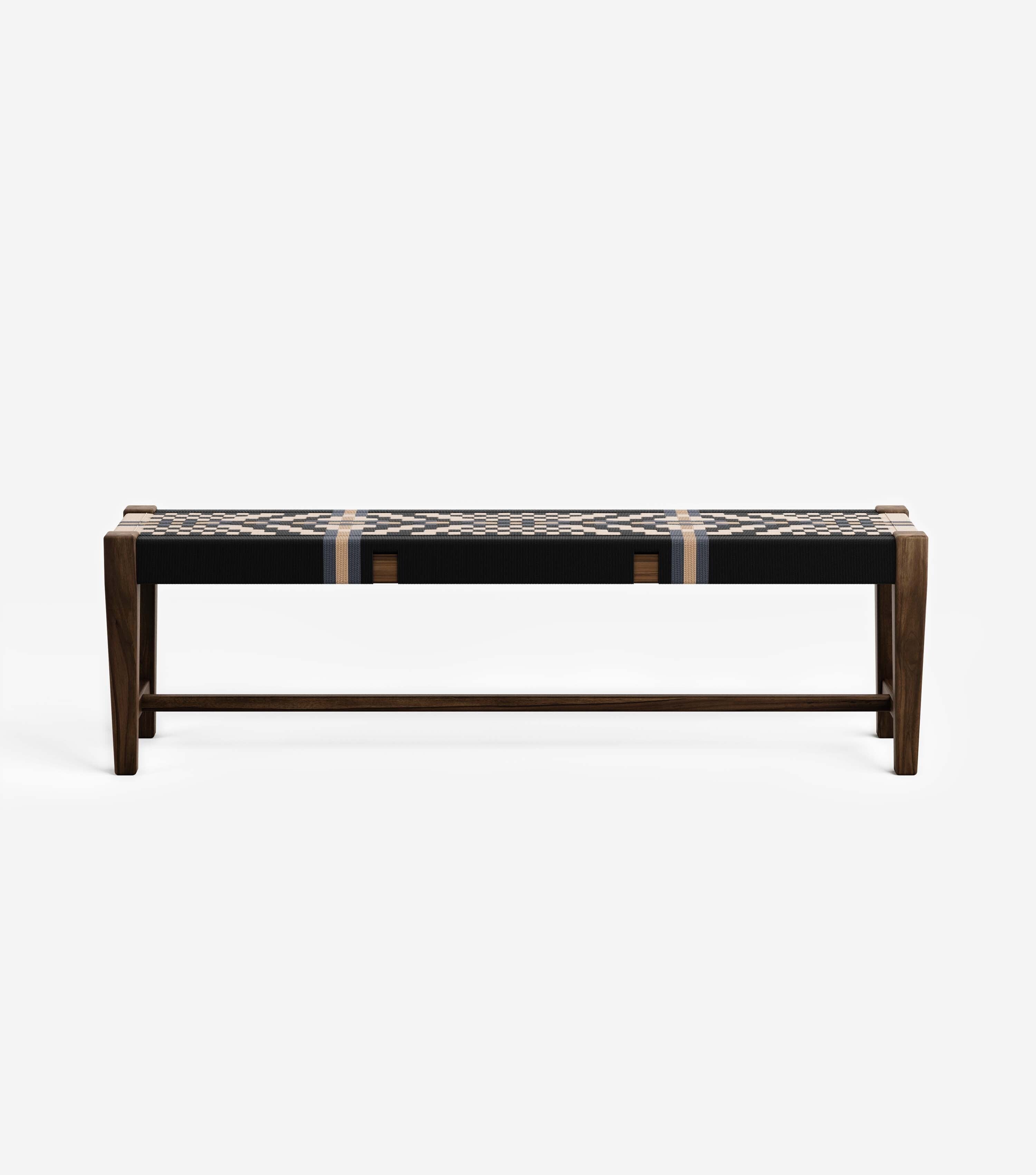 Coffee Teak / Colonial Pattern / Medium