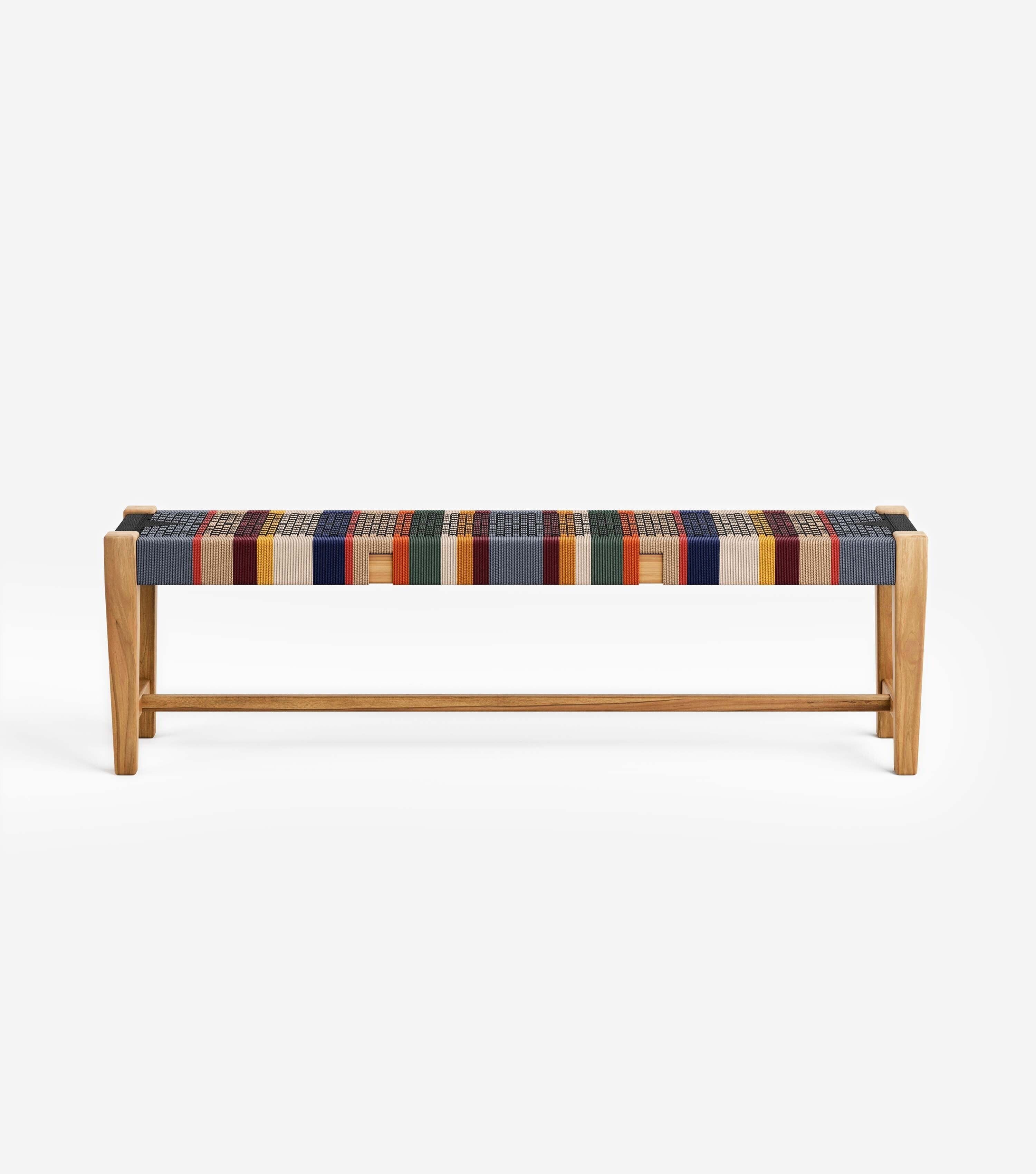 Natural Teak / San Geronimo Pattern / Medium