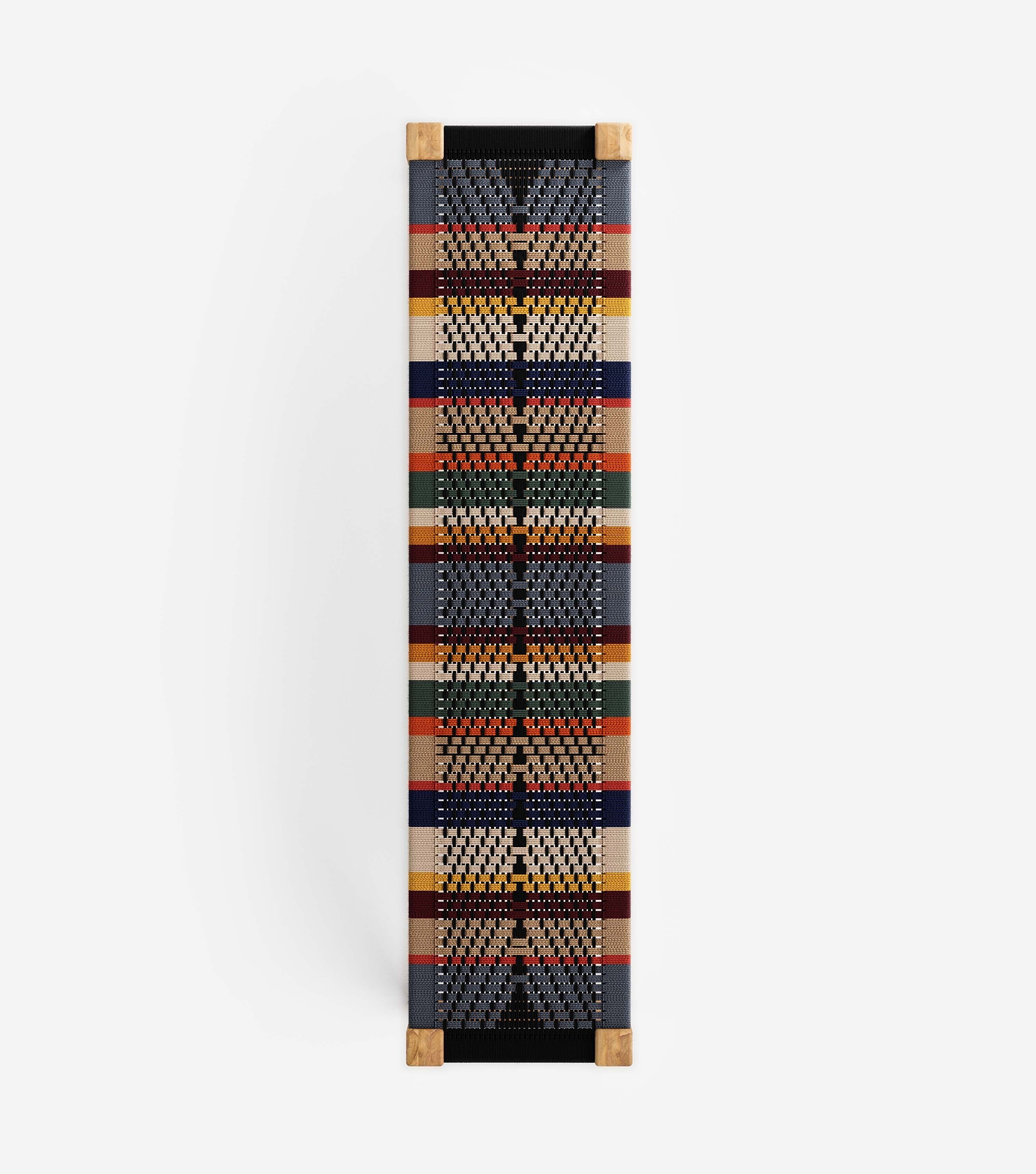 Natural Teak / San Geronimo Pattern / Medium