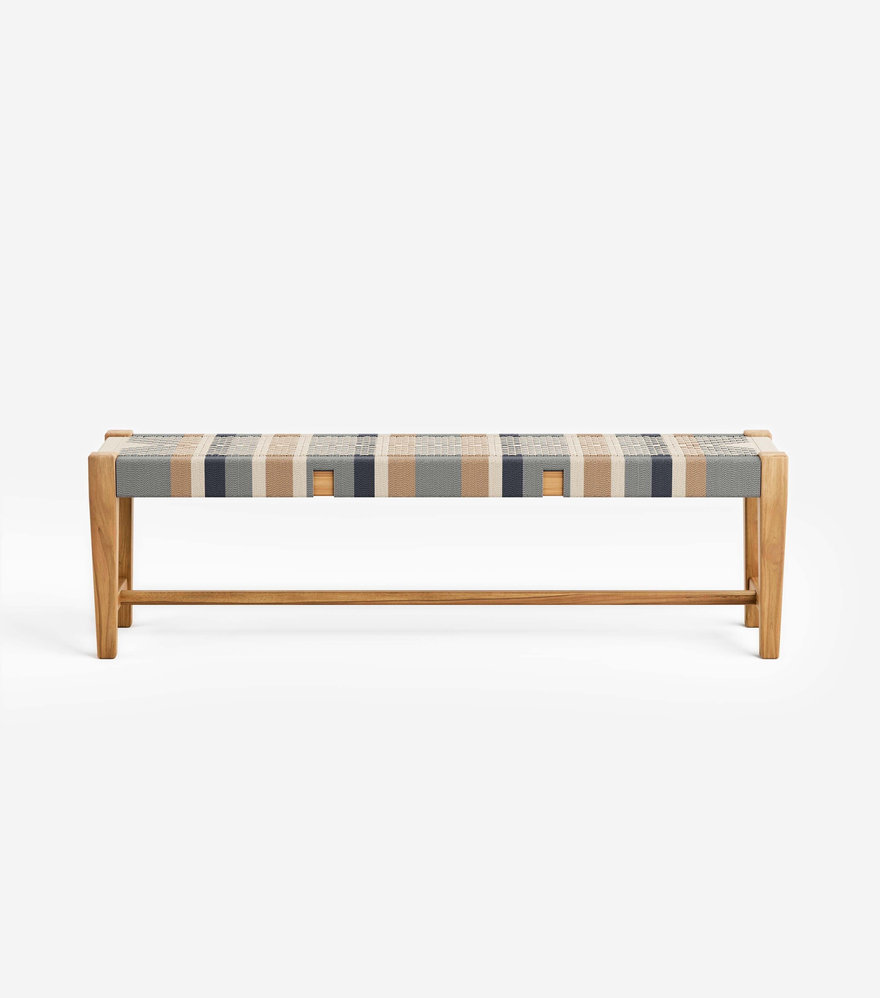 Natural Teak / Serena Pattern / Medium