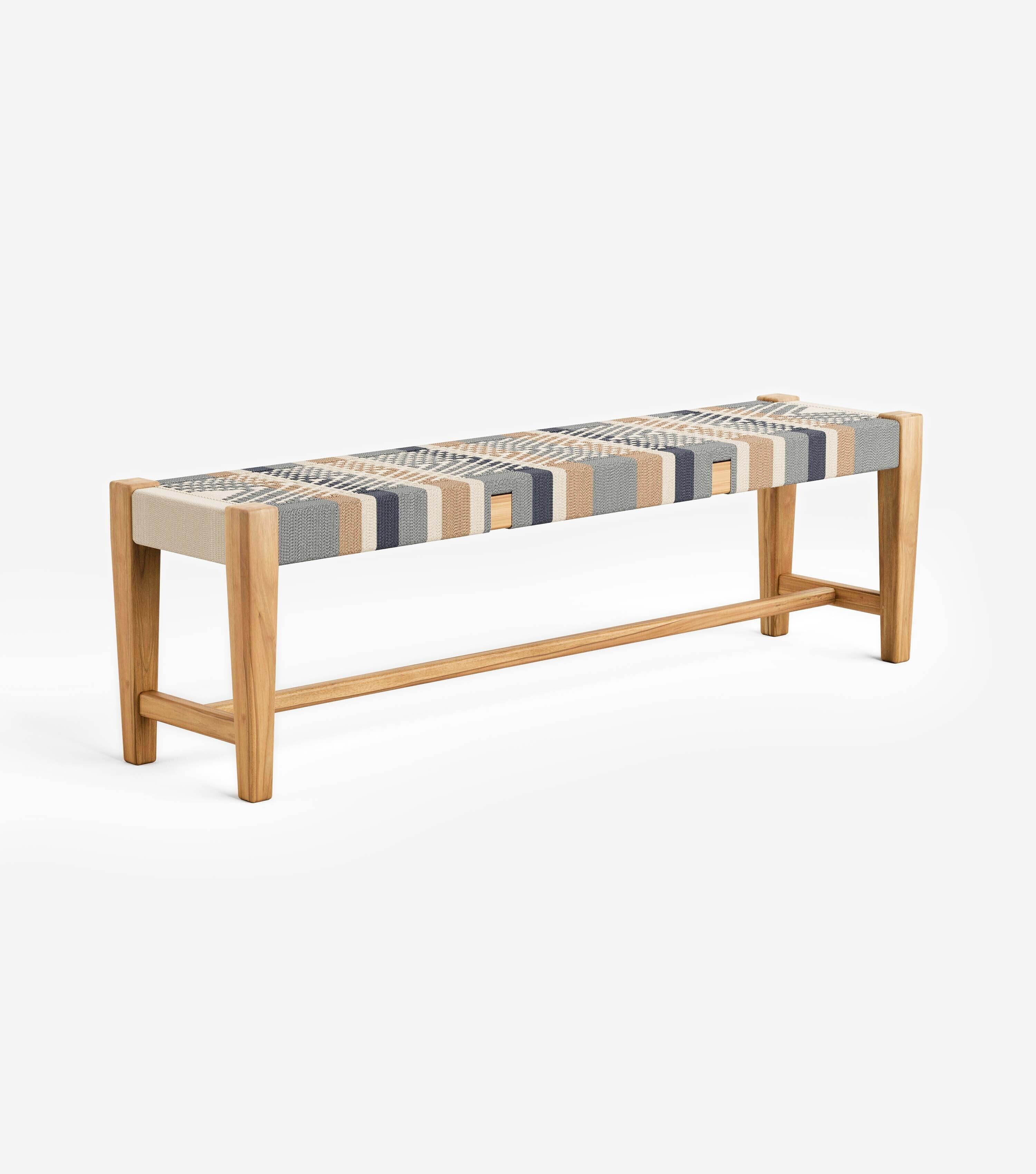 Natural Teak / Serena Pattern / Medium
